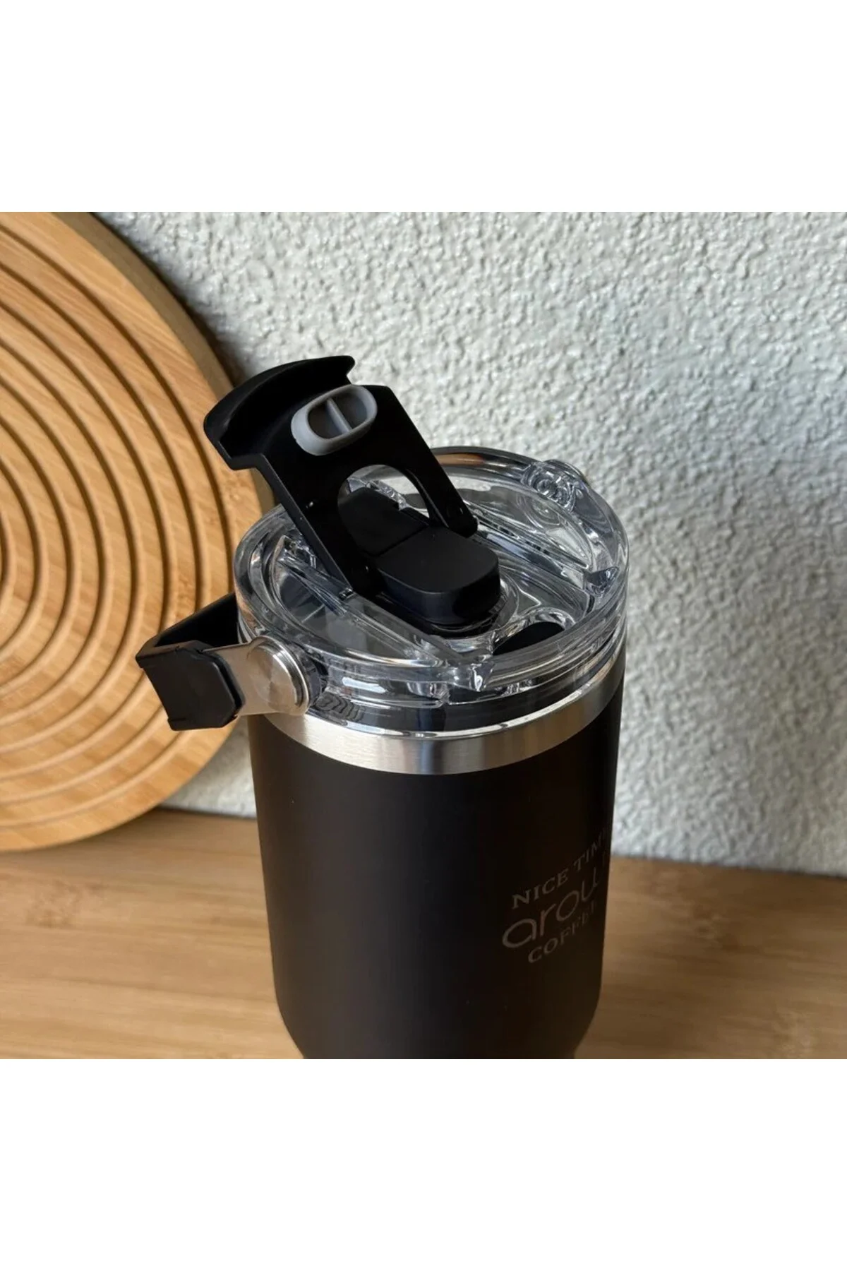 Arow Termos Kupa Matara 750ML Siyah - Evcimo Home Görsel 4