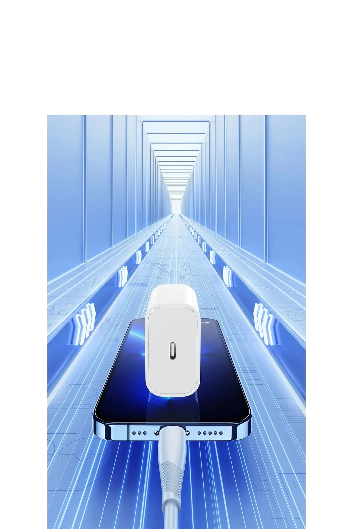 25 W QC 3.0 hızlı Charging Tüm Modellerle Uyumlu Pd Type C Turbo Hızlı Şarj Aleti Sadece Başlık Priz