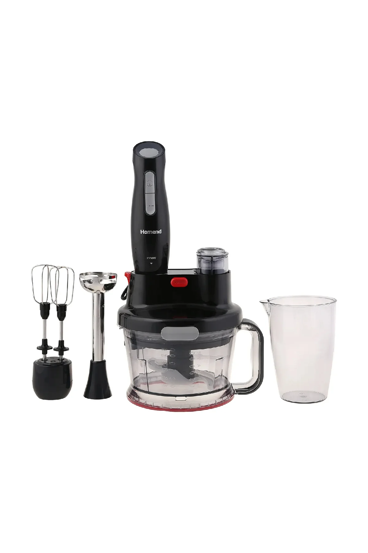 Premium24 4'lü Elektrikli Çeyiz Seti Tost, Kahve, Çay Makinesi ve Blender Seti - Siyah - HOMEND Görsel 3