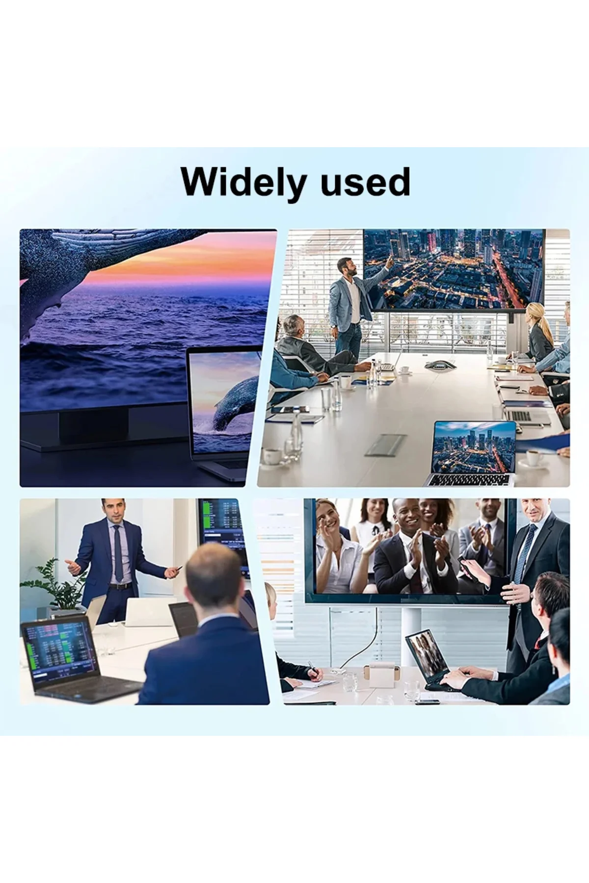 Kablosuz Görüntü Aktarıcı 2026 Model 1080P 60Hz HDMI &amp; Type-C Görüntü Aktarım Kiti 30 Metre - pazariz Görsel 7