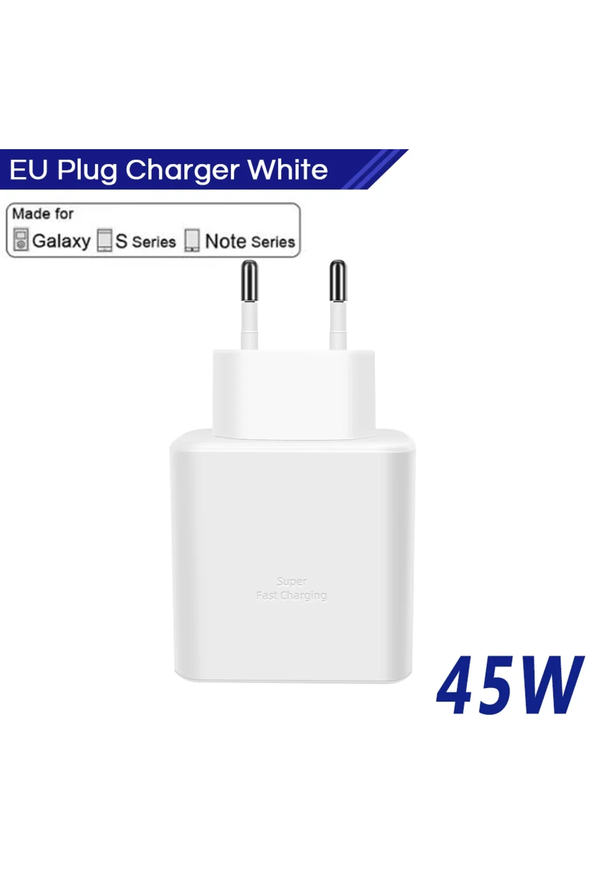45 W QC 3.0 hızlı Charging Tüm Modellerle Uyumlu Pd Type C Turbo Hızlı Şarj Aleti Sadece Başlık Priz - pazariz Görsel 4