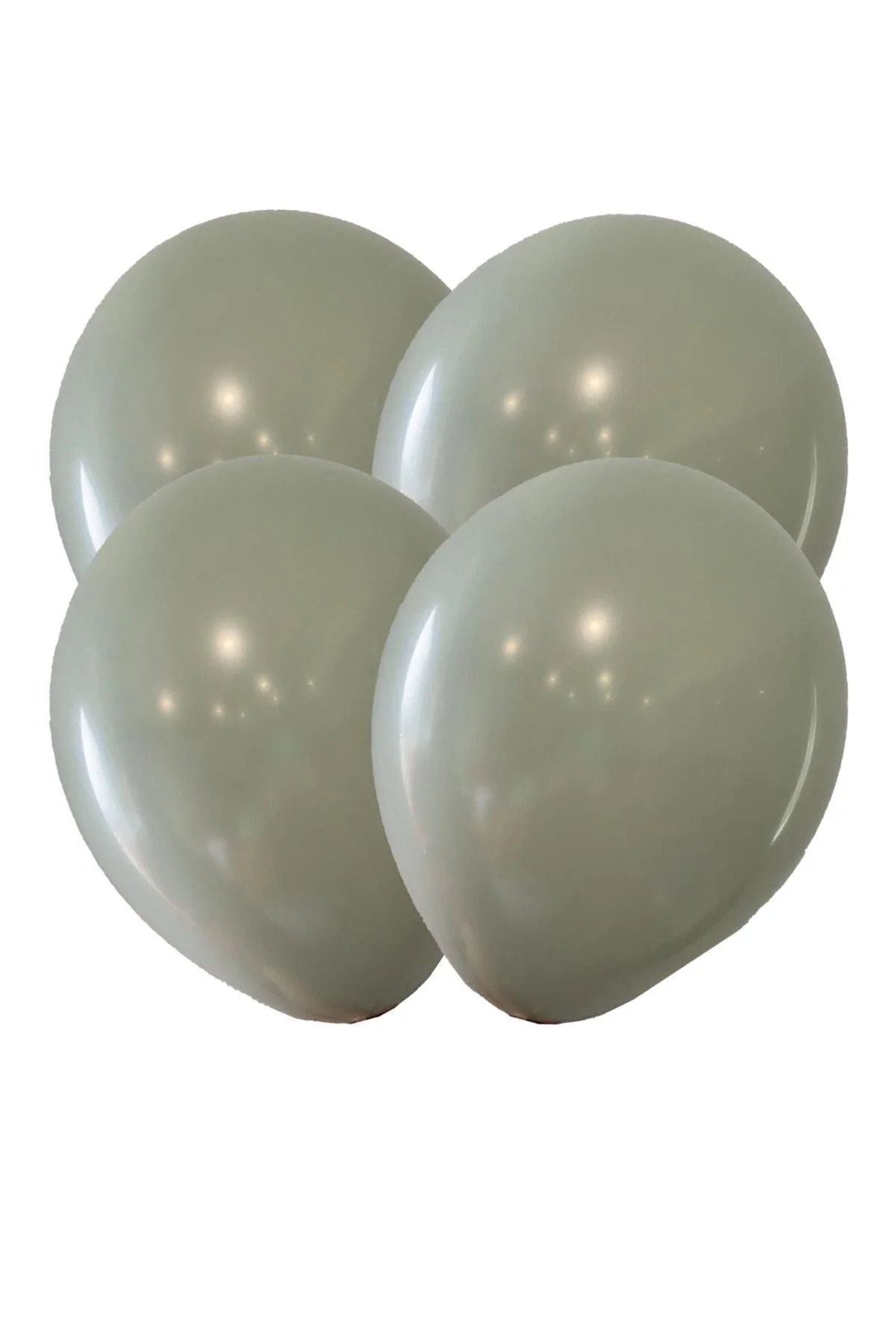 Küf Yeşili Balon 10 Adet - 12 Inc 30 Cm Parti Balonu - pazariz Görsel 2