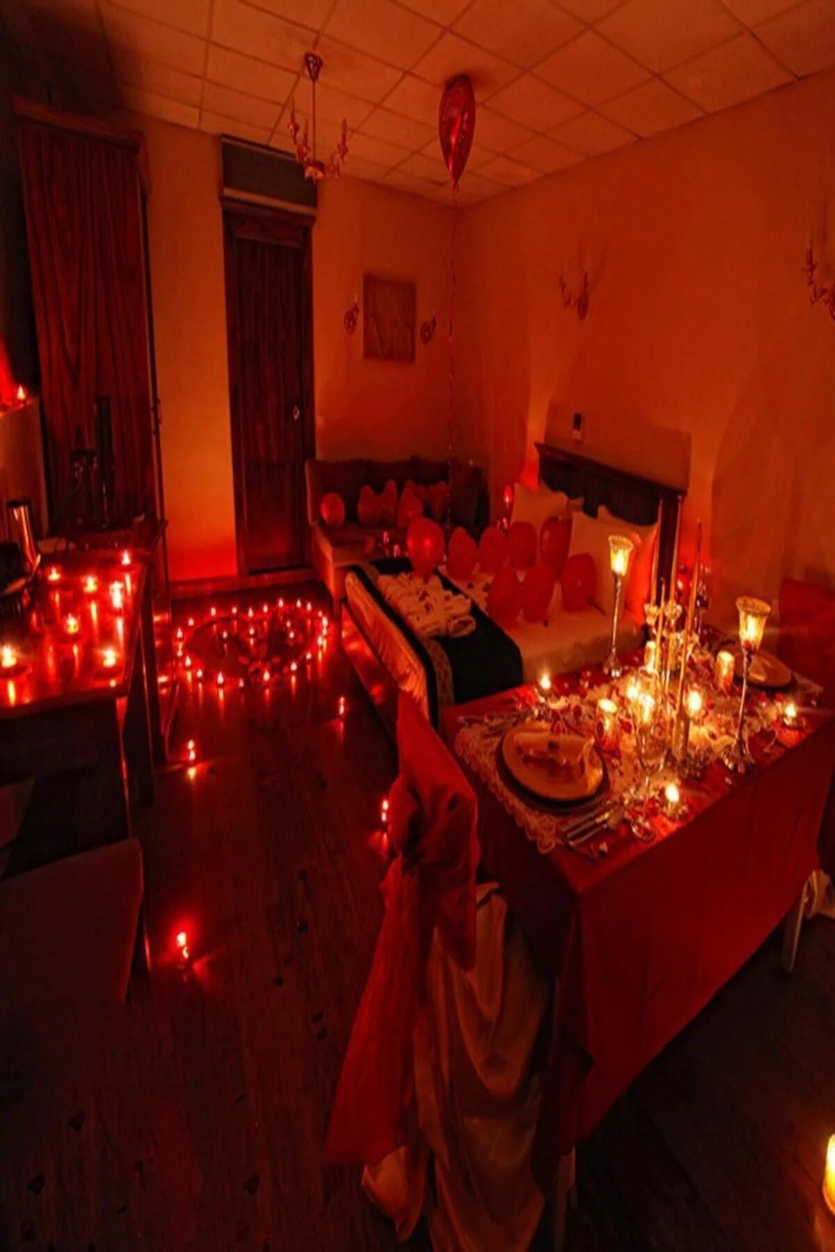 Kırmızı Kalpli Tealight Mum 10'lu - pazariz Görsel 4