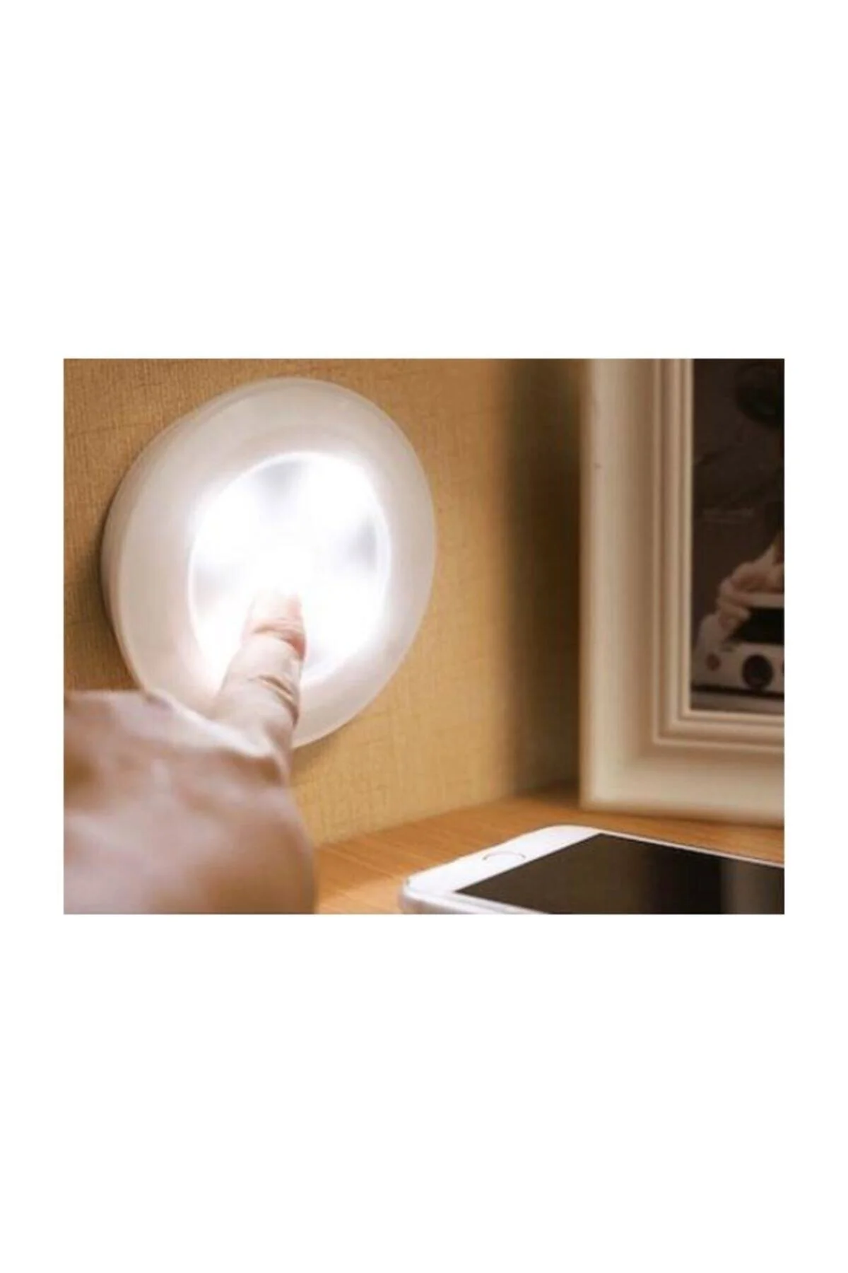 Uzaktan Kumandalı Led Spot Lamba Güçlü Işık 3'lü Set