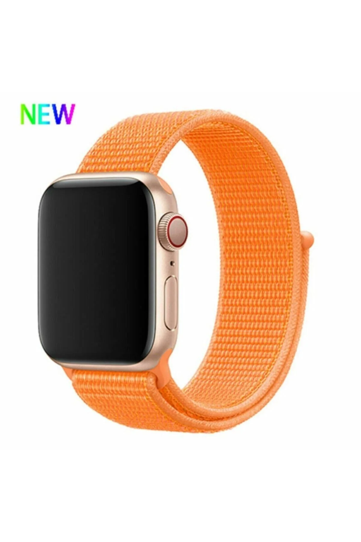 Apple Watch Uyumlu 42 44 Mm Hasır Kordon
