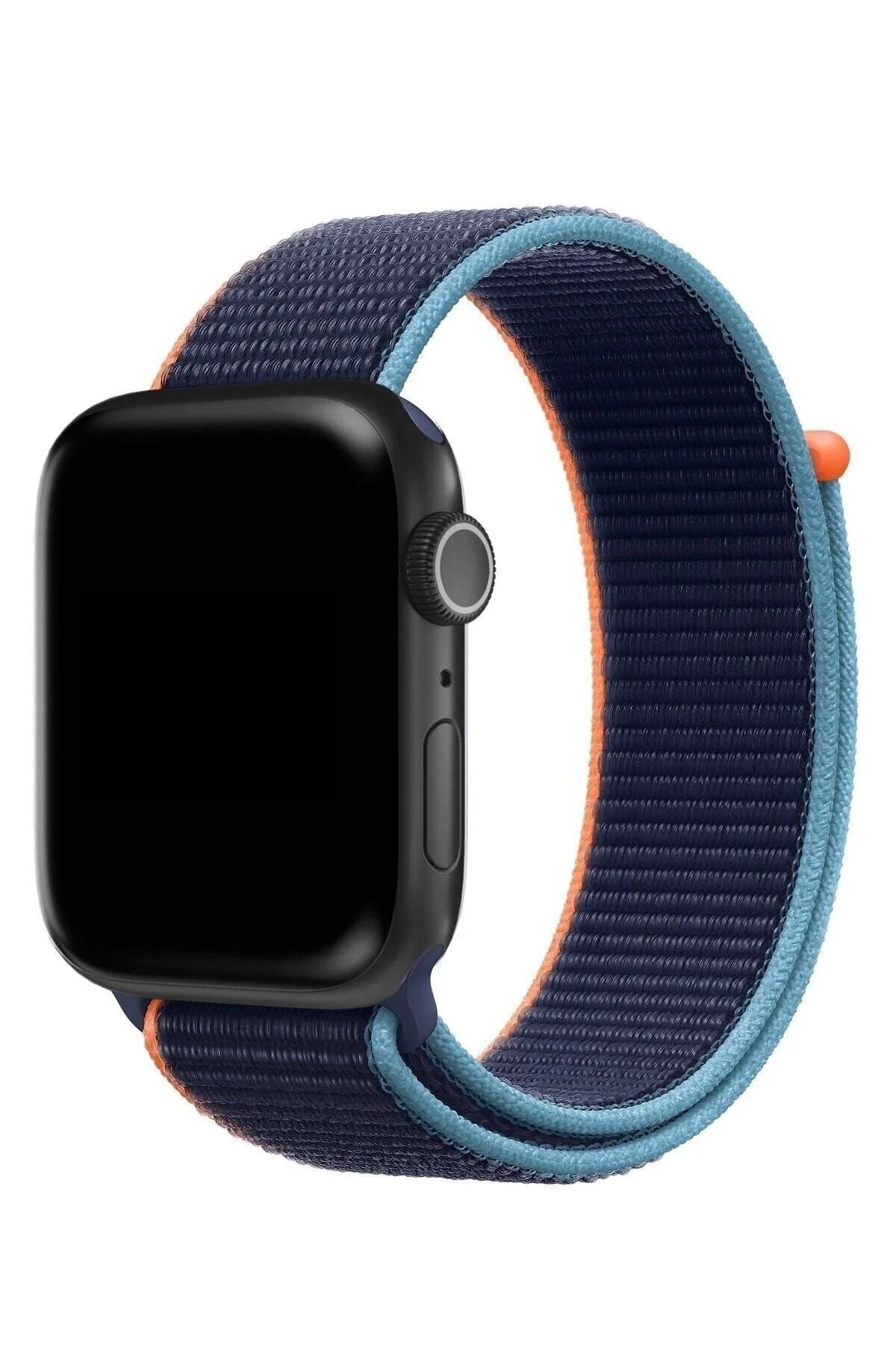Apple Watch Uyumlu 1-2-3-4-5-6-se-7 Serisi 42mm - 44mm - 45mm Uyumlu Spor Kumaş Kordon - pazariz Görsel 3