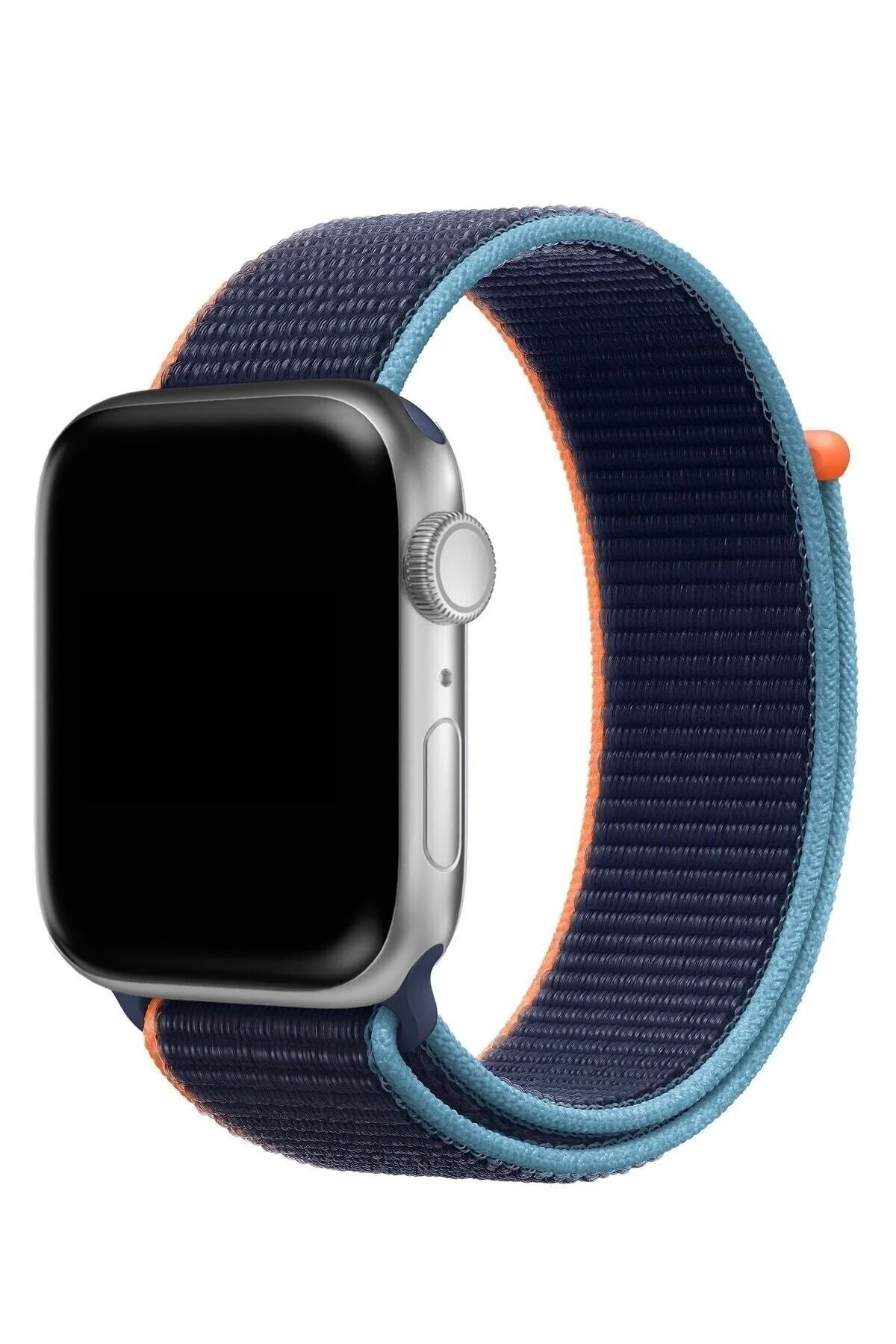 Apple Watch Uyumlu 1-2-3-4-5-6-se-7 Serisi 42mm - 44mm - 45mm Uyumlu Spor Kumaş Kordon - pazariz Görsel 5