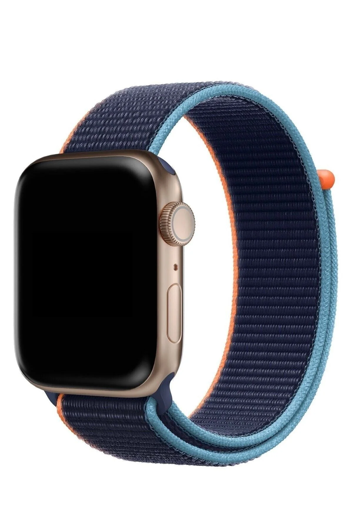 Apple Watch Uyumlu 1-2-3-4-5-6-se-7 Serisi 42mm - 44mm - 45mm Uyumlu Spor Kumaş Kordon - pazariz Görsel 7