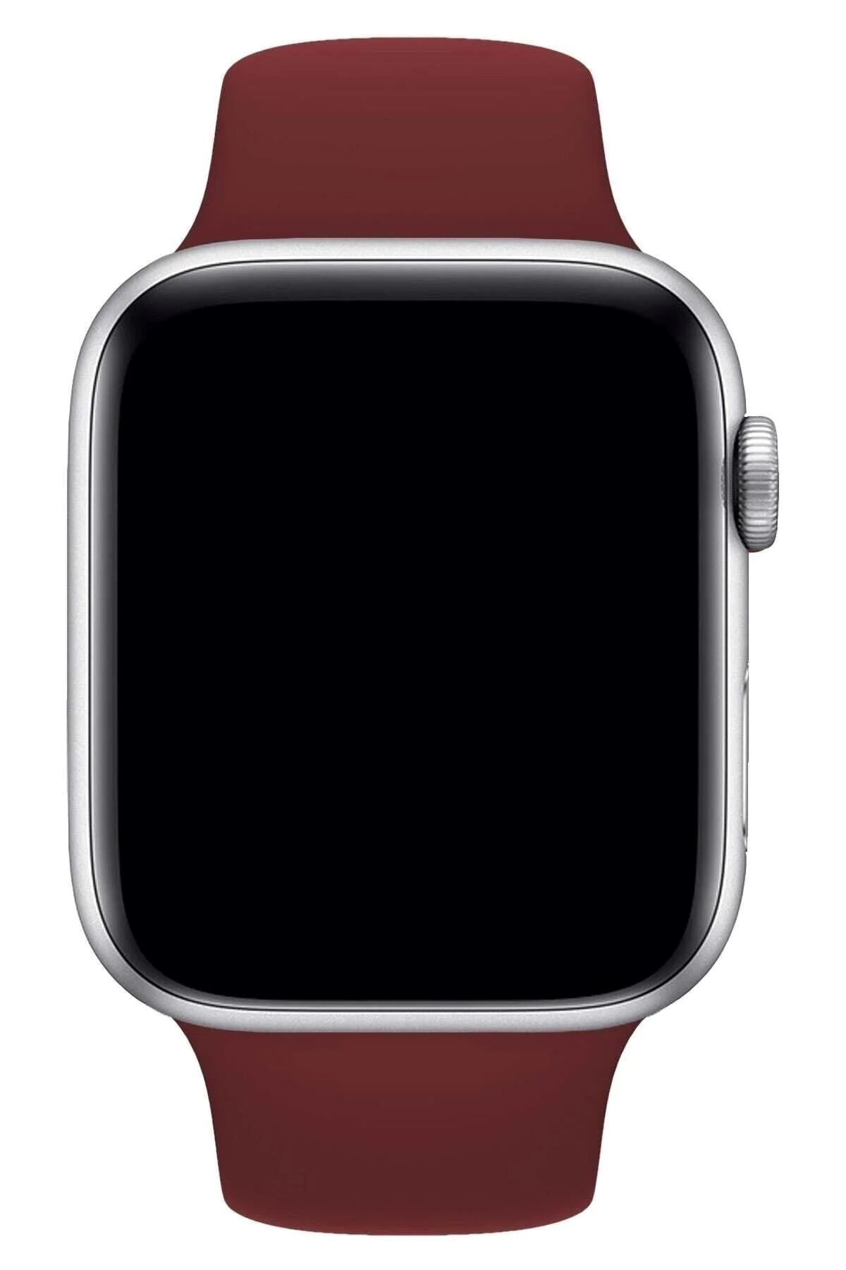 Apple Watch Uyumlu 3 4 5 6 7 8 Se Delikli 42 44 45mm Kordon Kayış Bileklik Klasik Silikon - pazariz Görsel 3