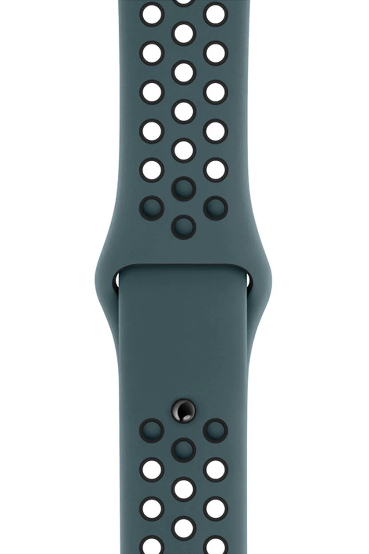 Watch Uyumlu 42-44-45 Mm Uyumlu A Kalite Bileklik Spor Band Delikli Kordon Koyu Yeşil