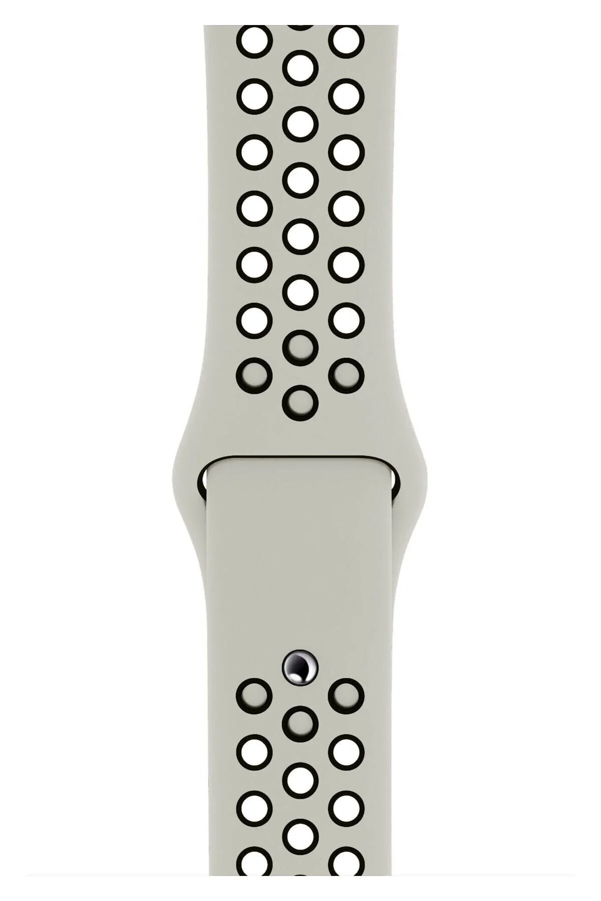 Watch Uyumlu Silikon Delikli Kordon Uyumlu Kayış Seri 42-44 Mm