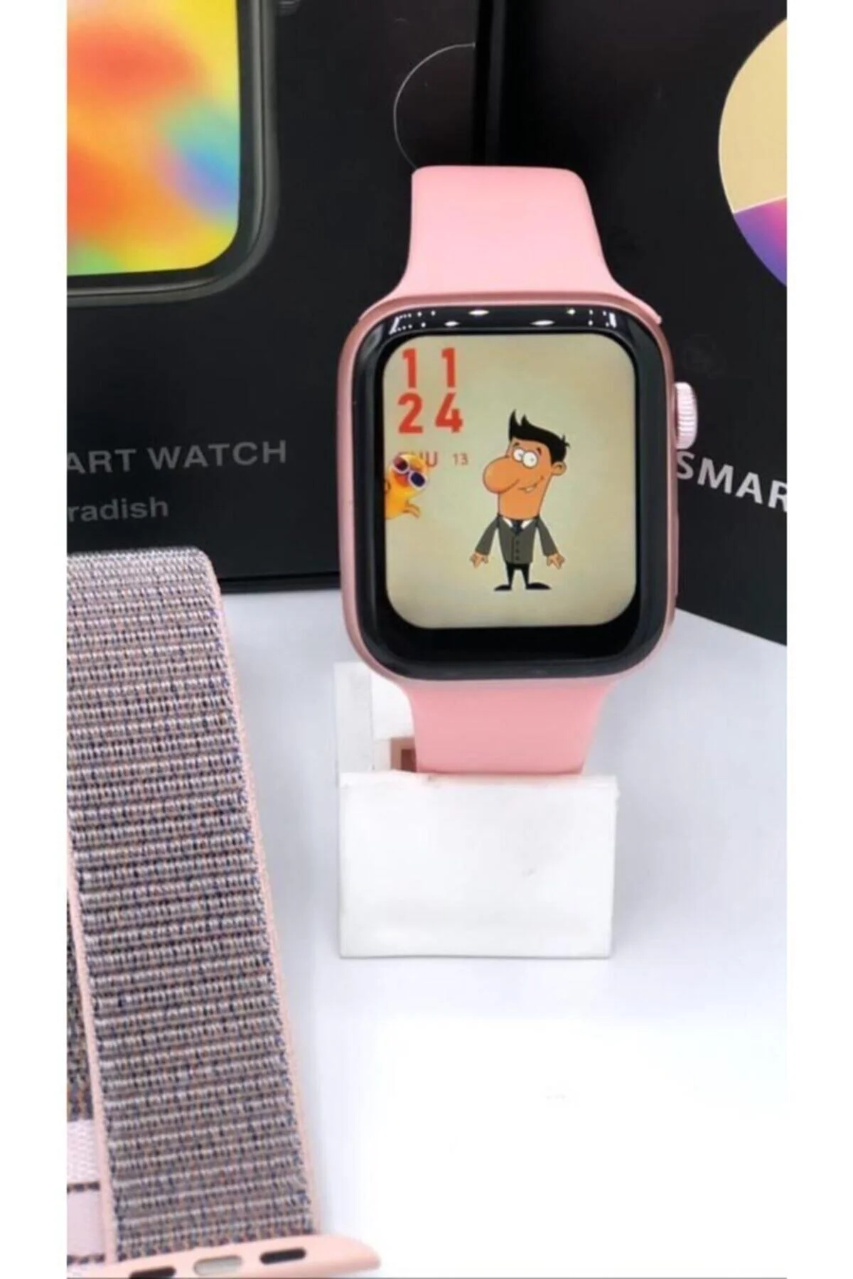 G68l Smart Watch 6s Akıllı Saat Konuşma Özellikli Türkçe Menü Yan Tuşlar Aktif Uygulama