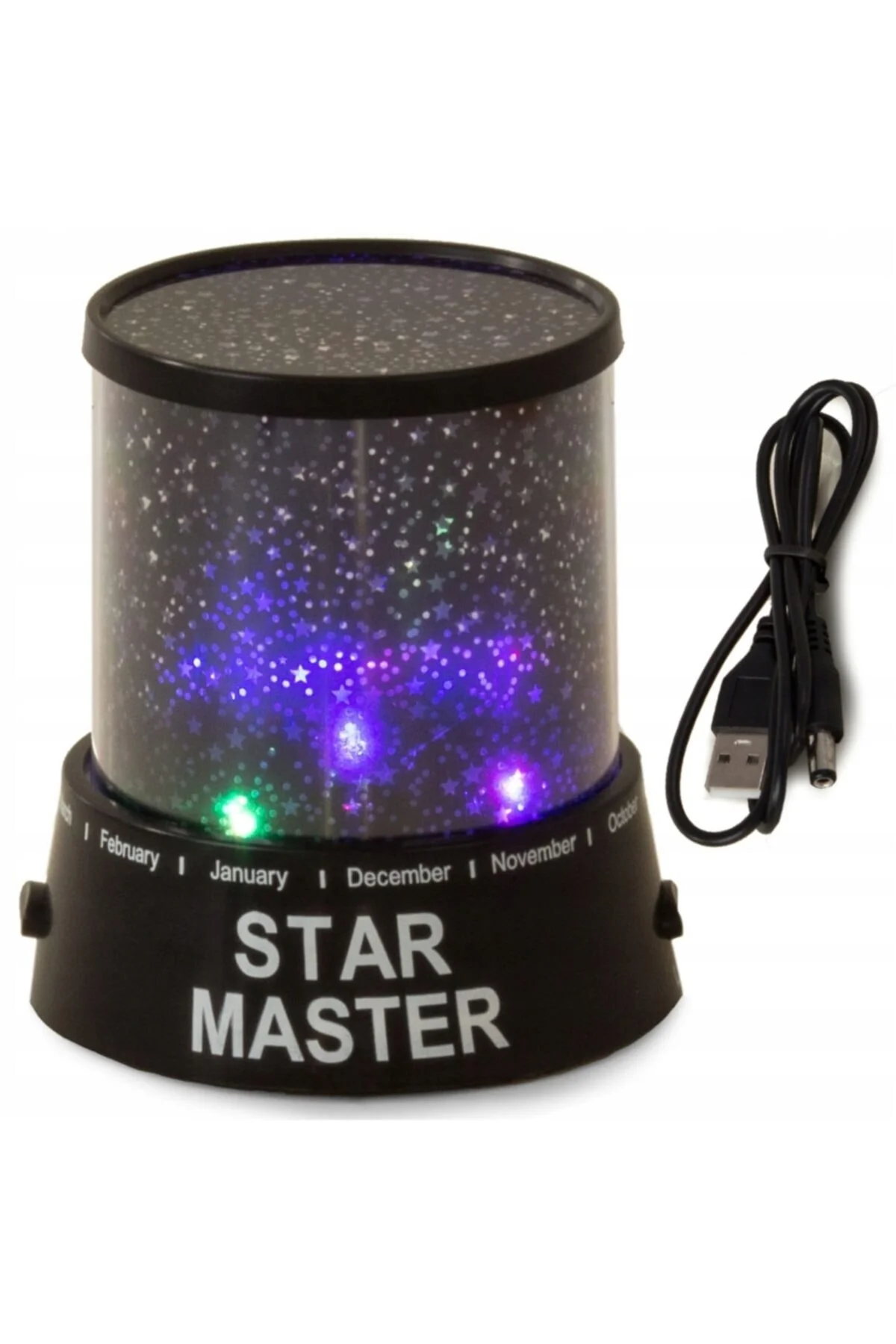 Star Master Projeksiyon Gece Lambası (kablolu) - pazariz Görsel 5