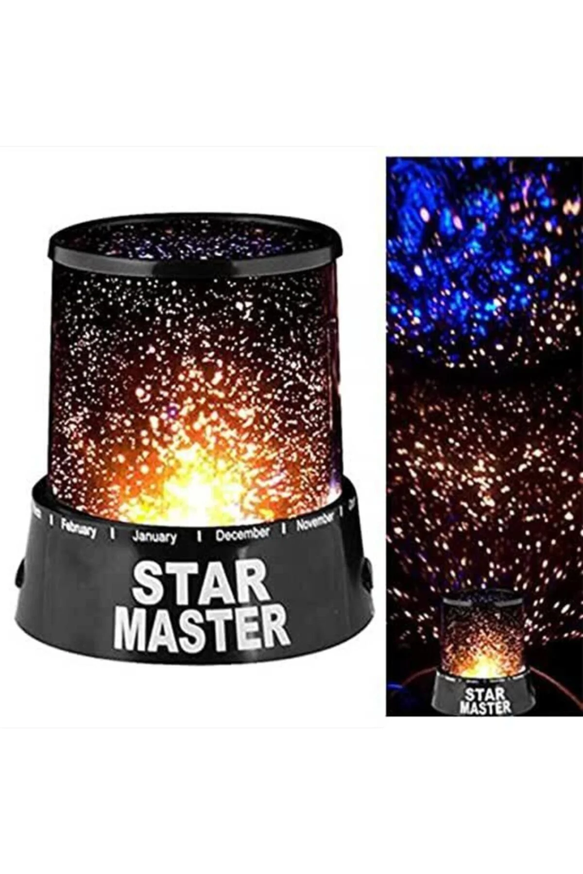 Star Master Projeksiyon Gece Lambası (kablolu) - pazariz Görsel 4