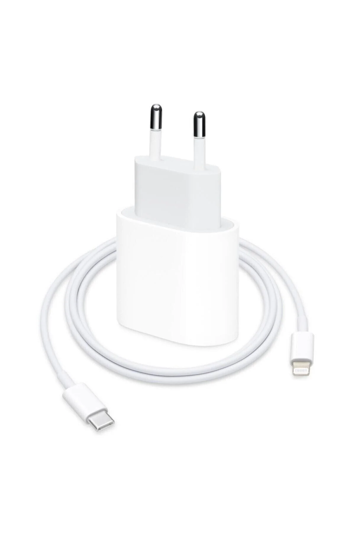 Macbook Ipad Iphone 11 / 12 - Pro Max Mini Uyumlu 20w Adaptör Kablo Usb-c Pd Hızlı Şarj Alet - pazariz Görsel 2