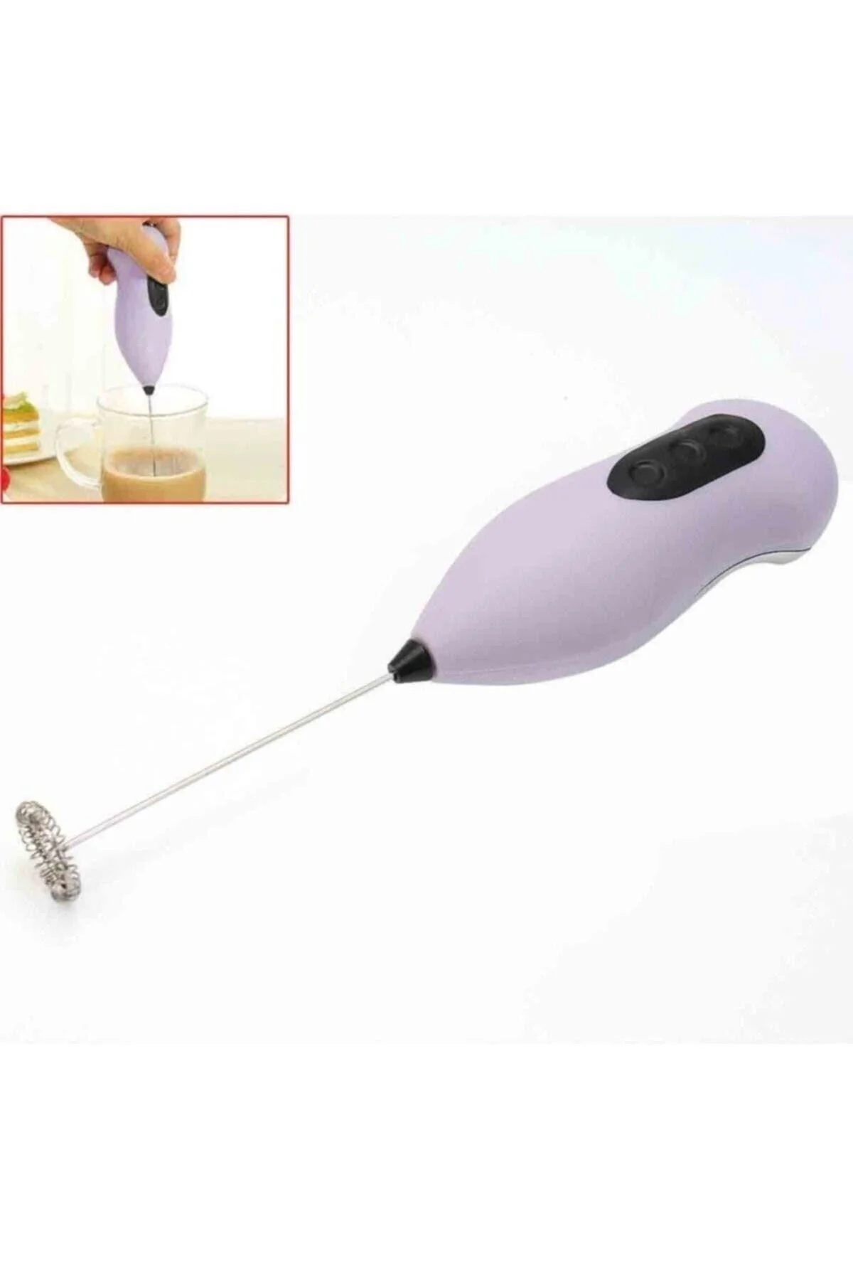 Mini Mixer Kahve Süt Köpürtücü Karıştırıcı