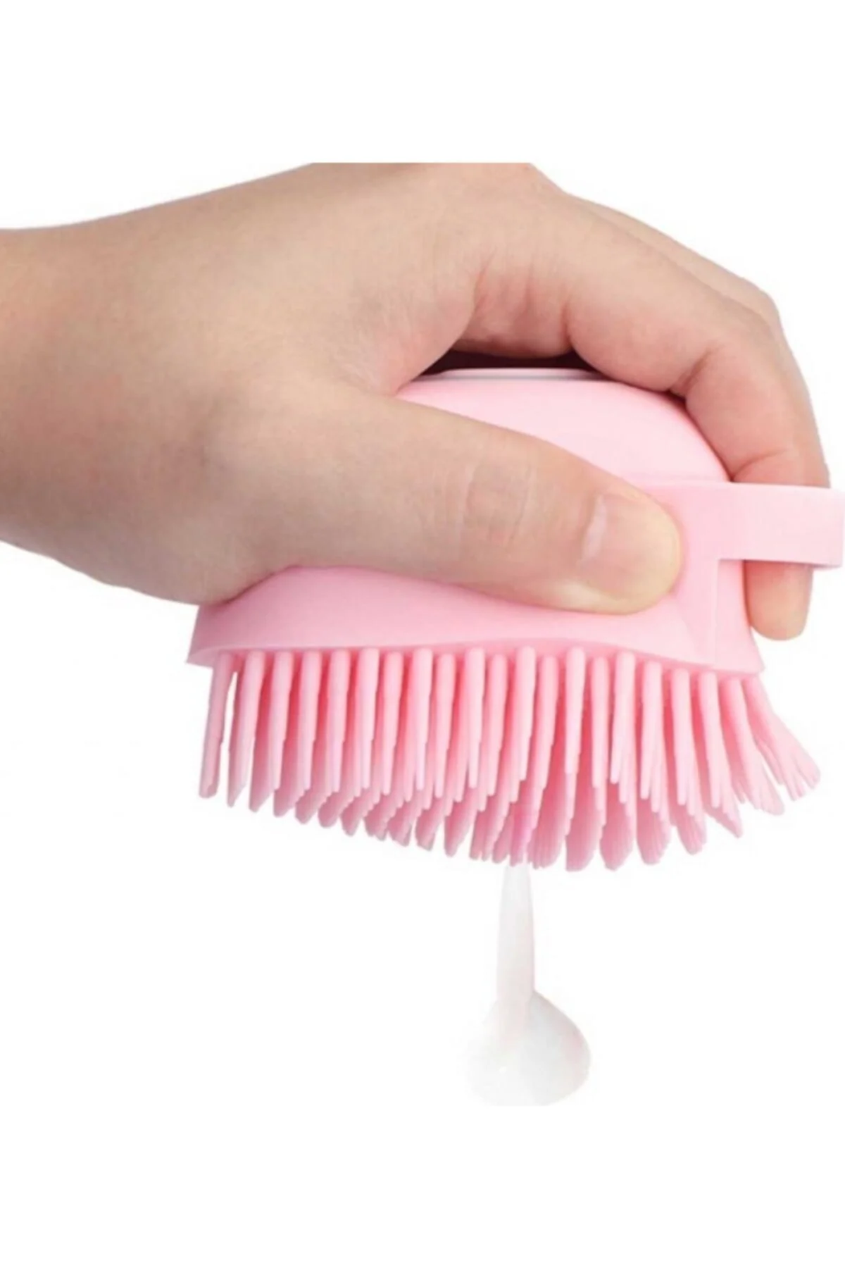 Banyo Duş Kesesi Sabun Duş Jeli Hazneli Masaj Fırçası Lif Kese