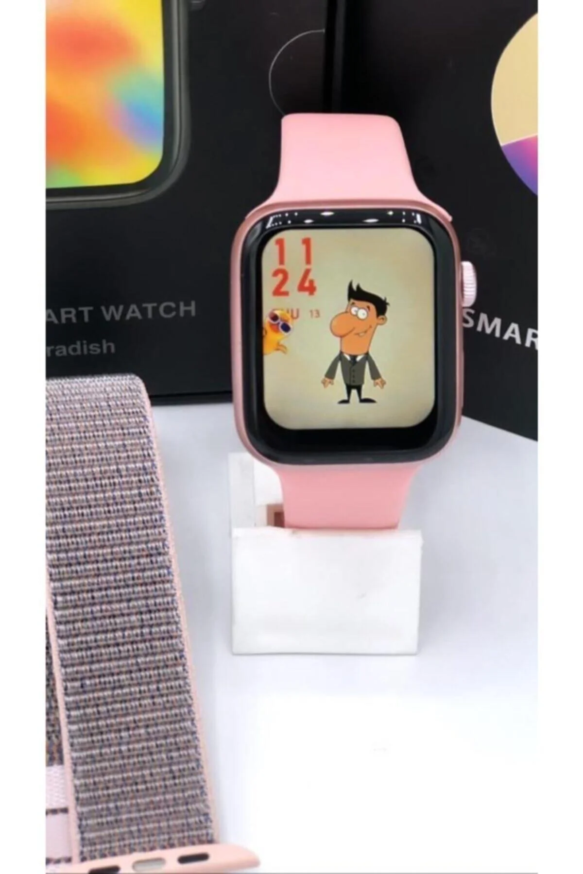 G68l Smart Watch 6s Akıllı Saat Konuşma Özellikli Türkçe Menü Yan Tuşlar Aktif Uygulama Uyumlu