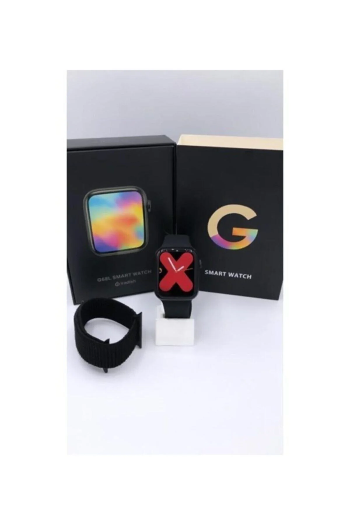 G68l Smart Watch 6s Uyumlu Akıllı Saat Konuşma Özellikli Türkçe Menü Yan Tuşlar Aktif Uygulama