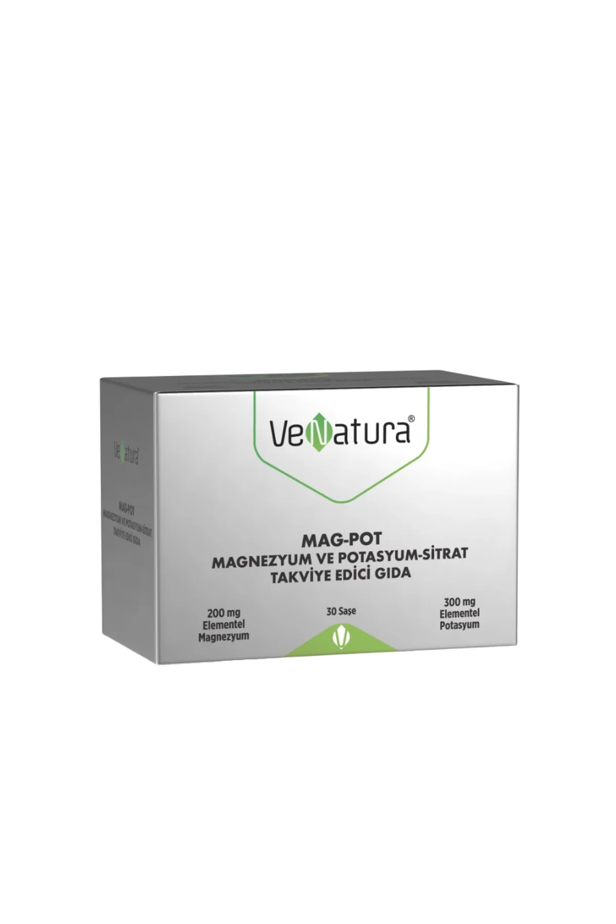 Venatura MAG-POT Magnezyum ve Potasyum Sitrat 30 Saşe