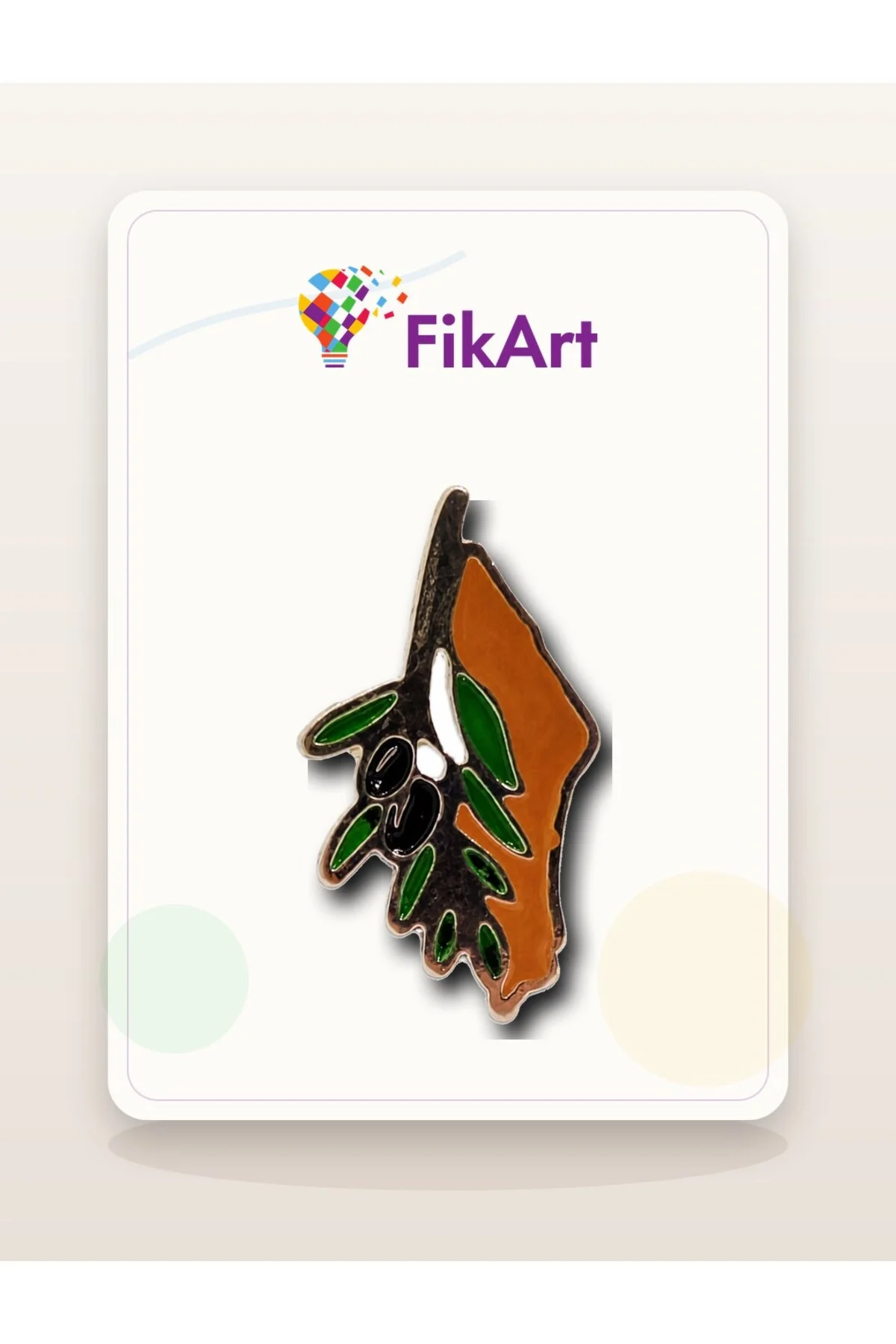 Zeytin Dalı Filistin Broş