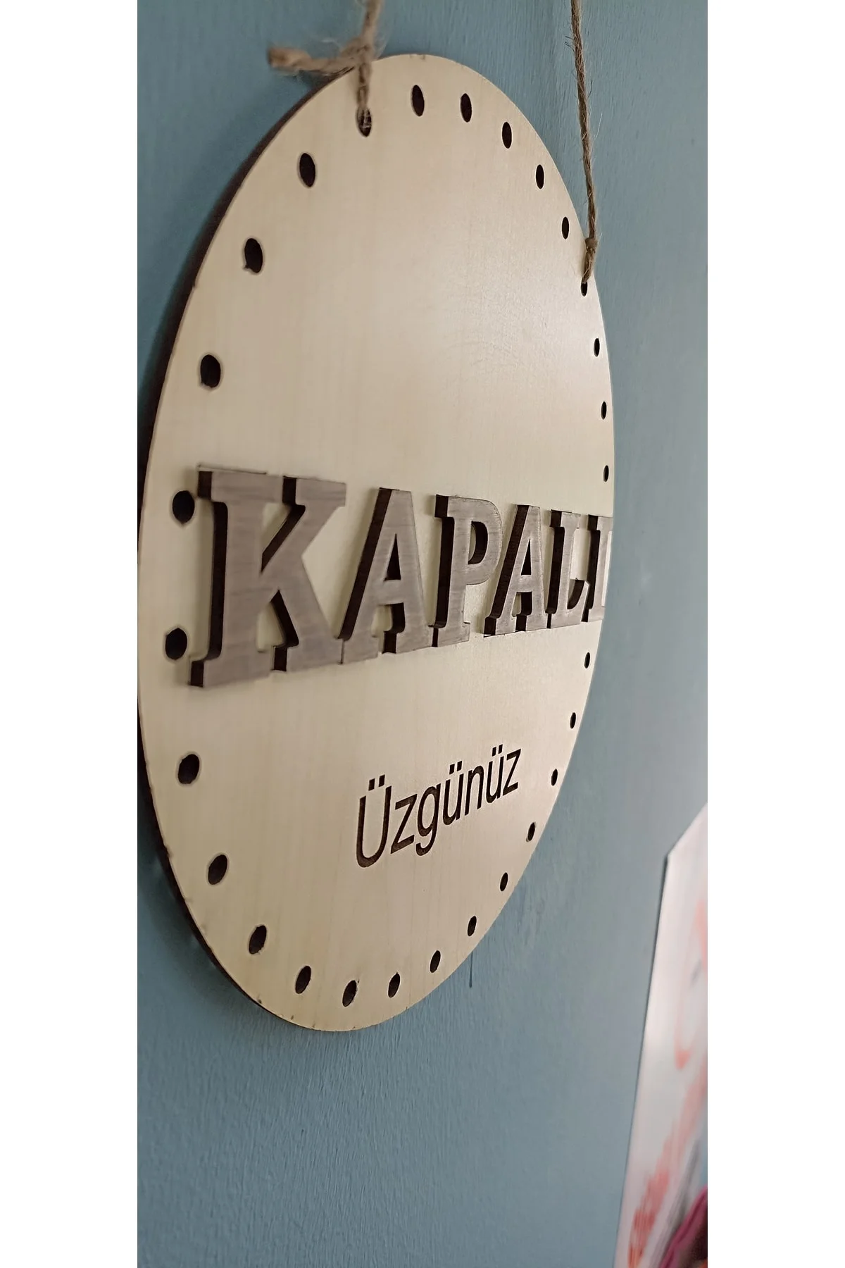 Mağaza Açık Kapalı Yazısı - SAHVA Görsel 3