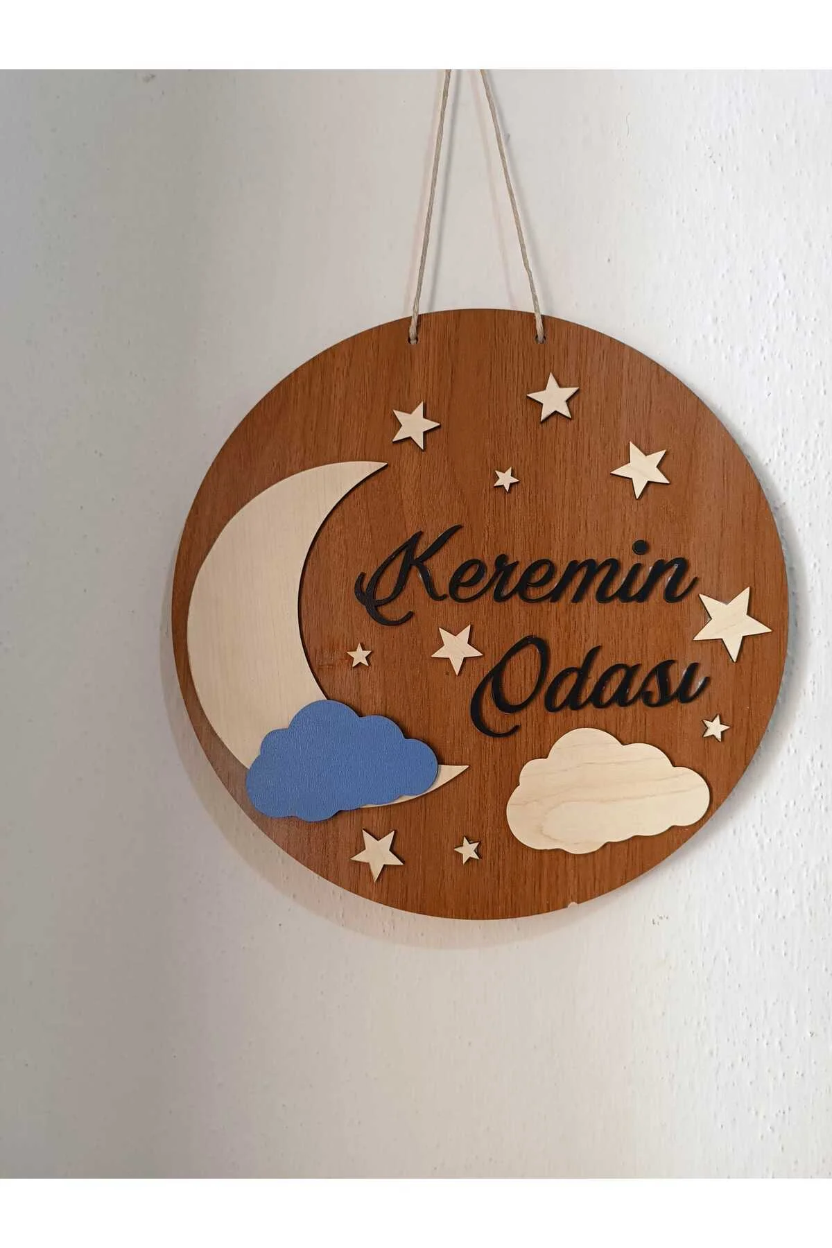 Kişiye Özel Çocuk Odası Kapı Süsü - Fikart Görsel 3