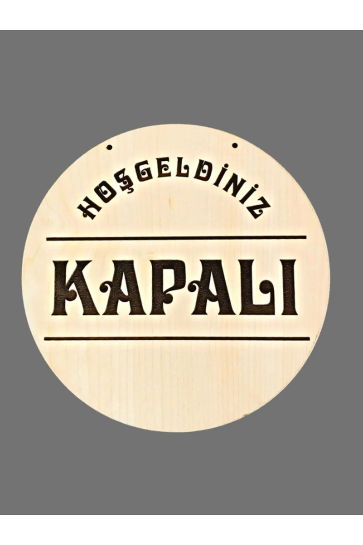 Açık-kapalı Kapı Yazısı
