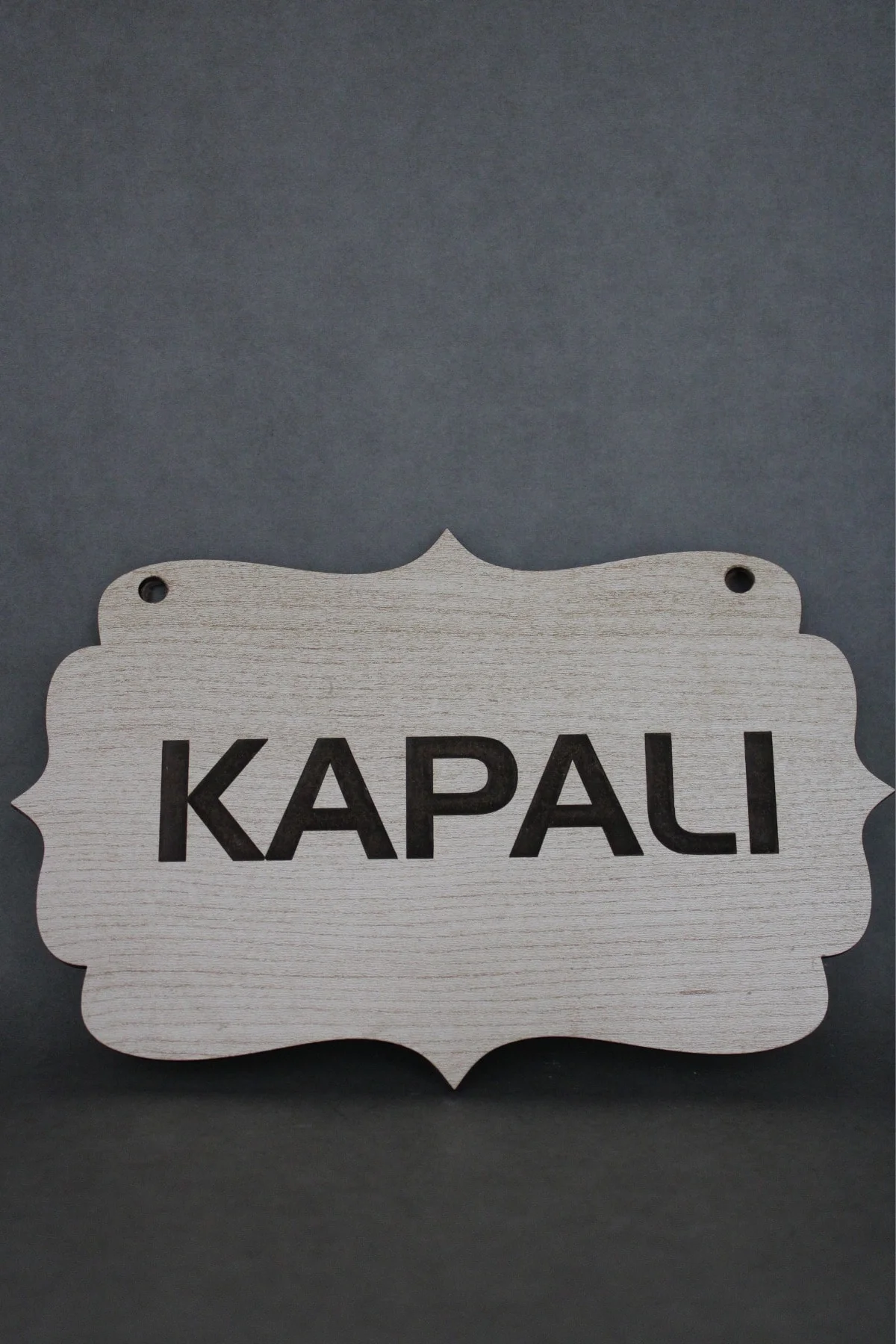Açık- Kapalı Kapı Yazısı