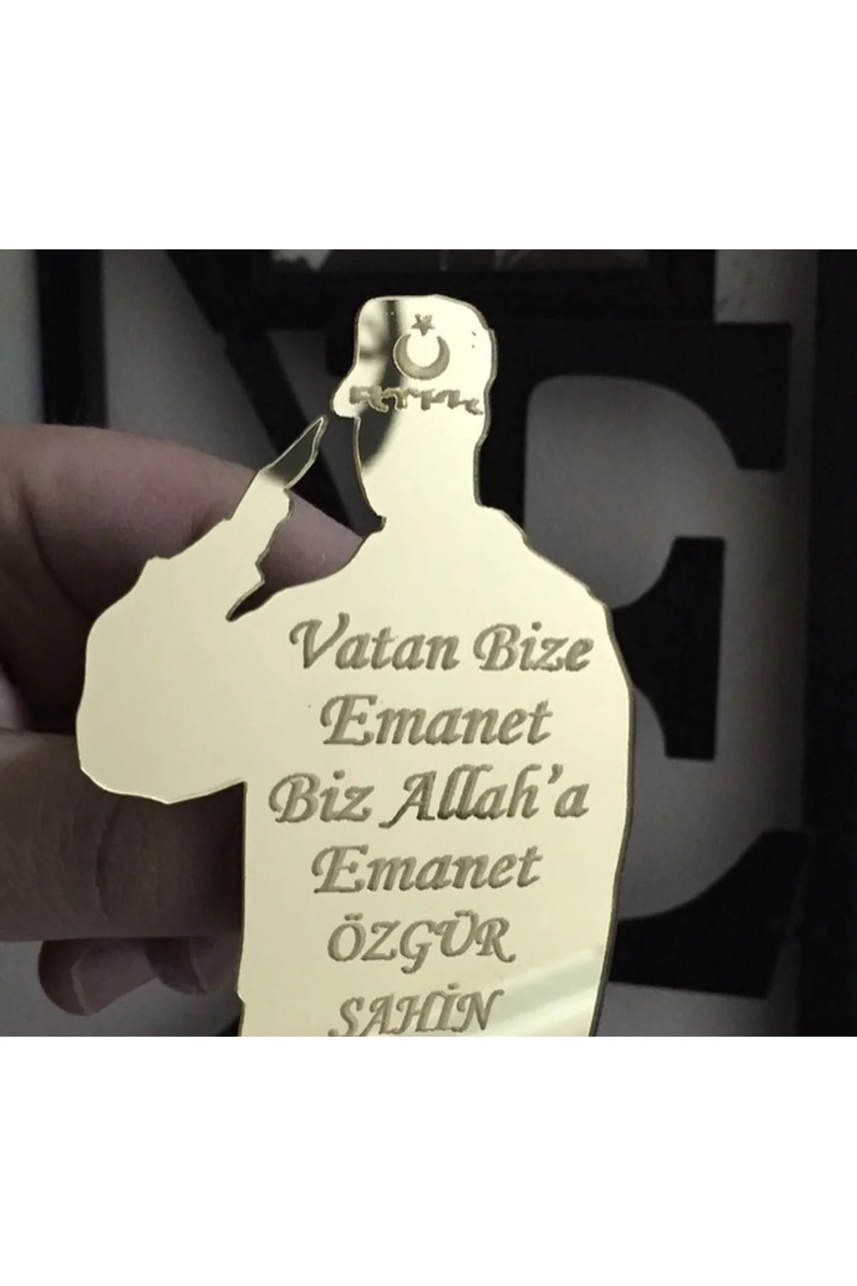30 ADET PLEKSİ ASKER MAGNET ASKER HATIRASI MAGNET