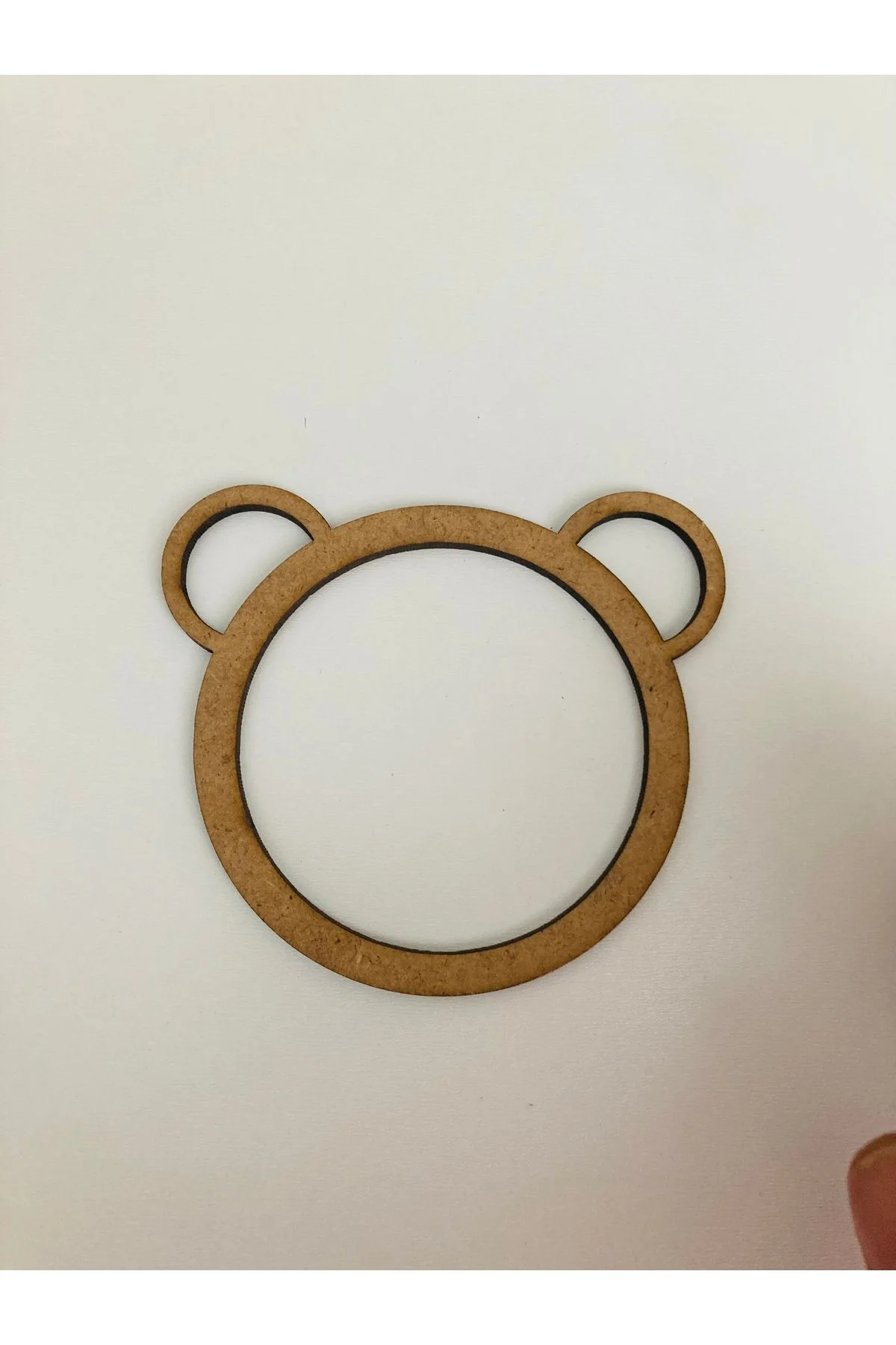 20 ADET HAM 7 CM AYICIK KAFASI ÇITA KENAR KALINLIĞI 0.75 MM İP DOLAMAYA UYGUN