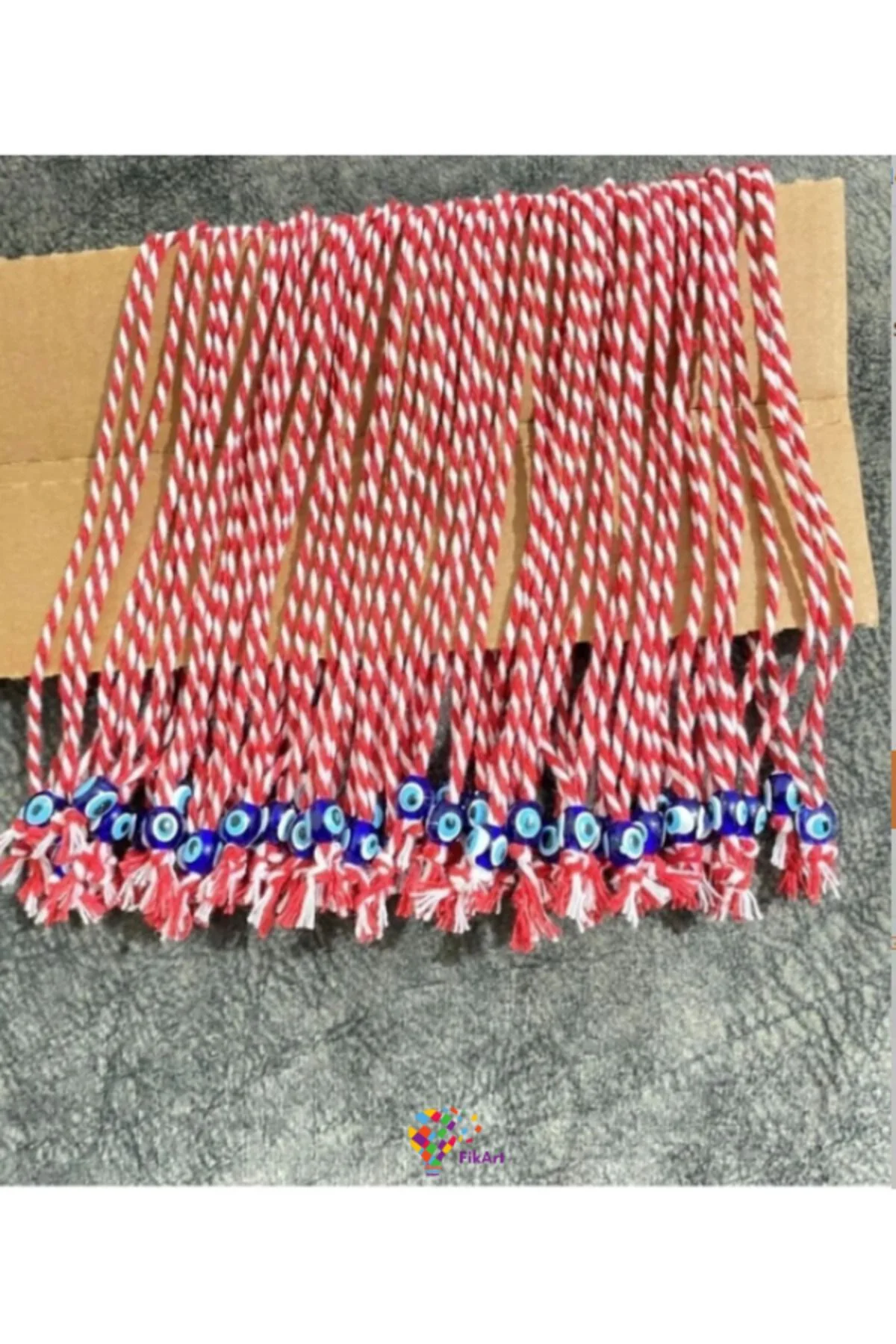Marteniçka Dilek Bilekliği 50 Adet Şans Bilekliği Kına Düğün Bilekliği Bride Gelin Nedime Bilekliği
