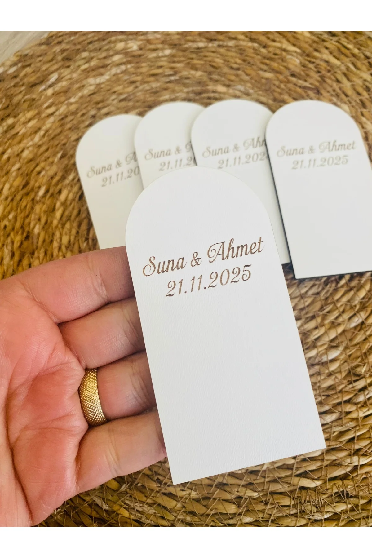 15 ADET AHŞAP 10x6 CM AHŞAP PENCERE SÜSSÜZ MIKNATISSIZ NİKAH DÜĞÜN SÖZ HEDİYELİK SÜSLEMEYE UYGUN - guluslazerkesim Görsel 3