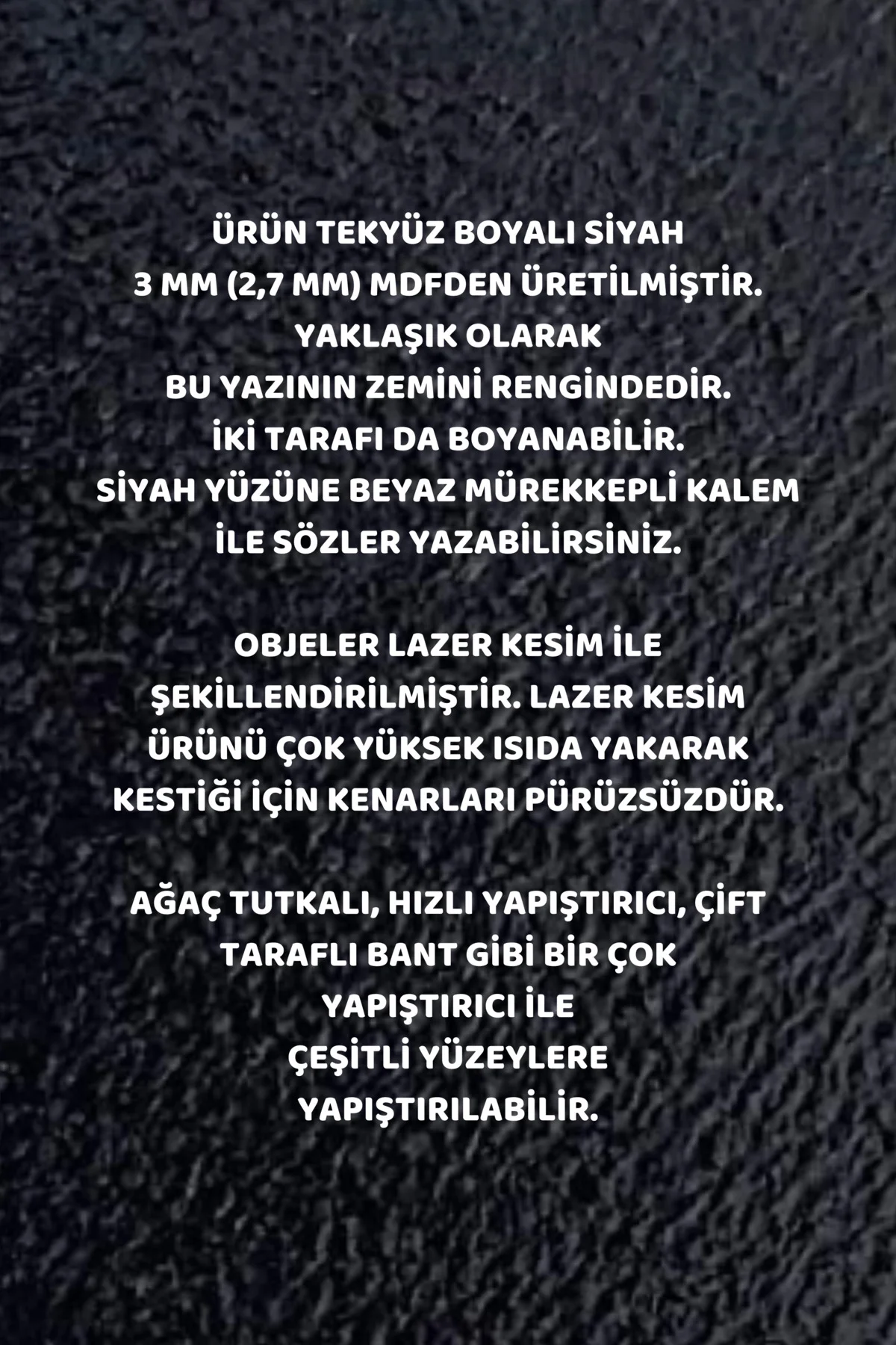 Ahşap Kalp Obje Lazer Kesim MDF Dekoratif Boyanabilir Yatak Odası Kapı Süsü 50 Adet - SaltanArt Görsel 3