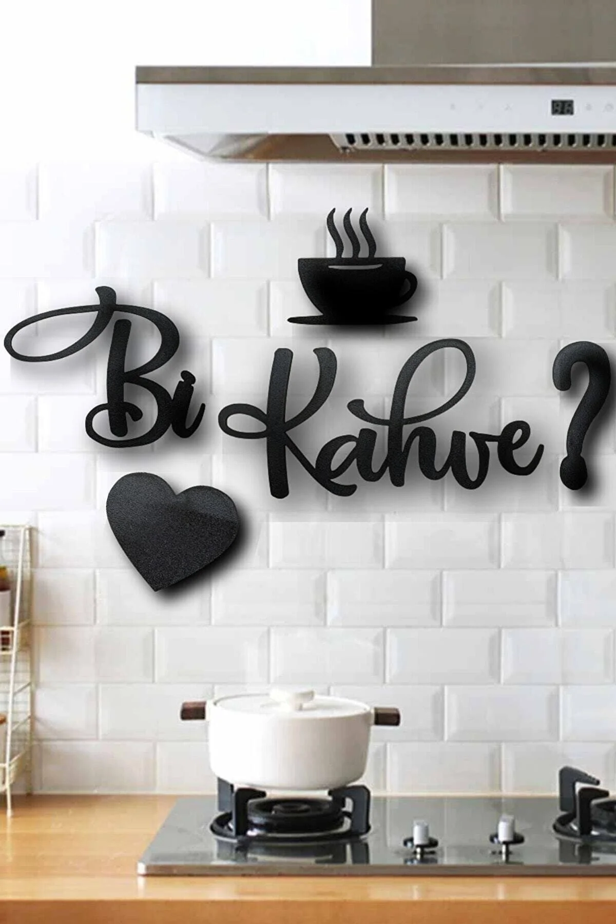Bi Kahve Lazer Kesim Mdf Tablo