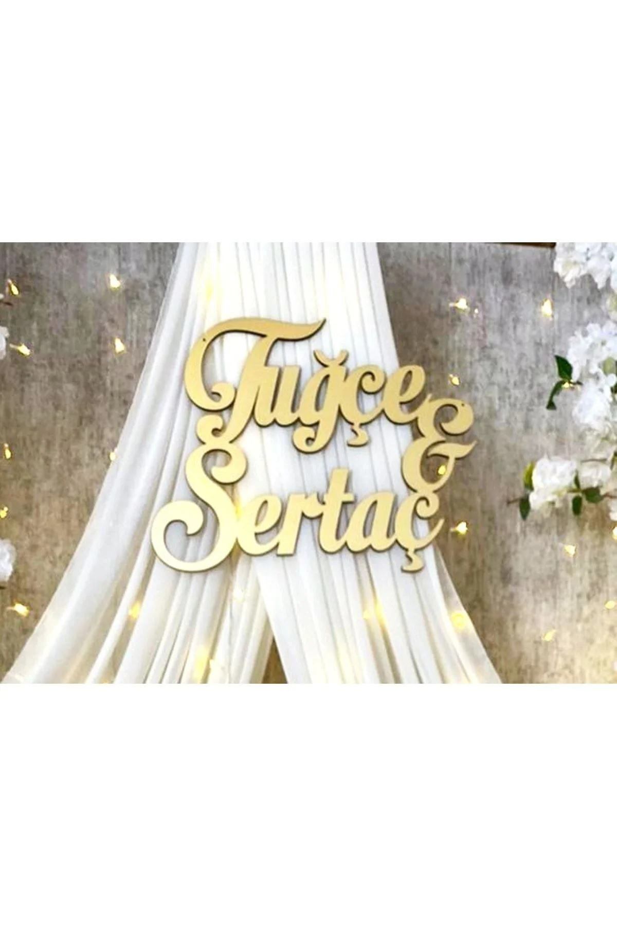 Kişiye Özel Pleksi Söz Nişan Tag Isimliği