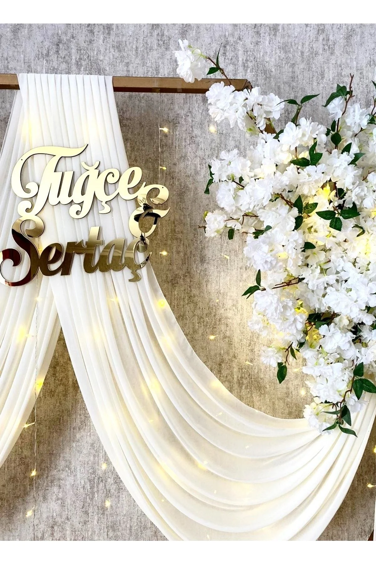 Kişiye Özel Pleksi Söz Nişan Tag Isimliği - Seyyar Atölye Görsel 2