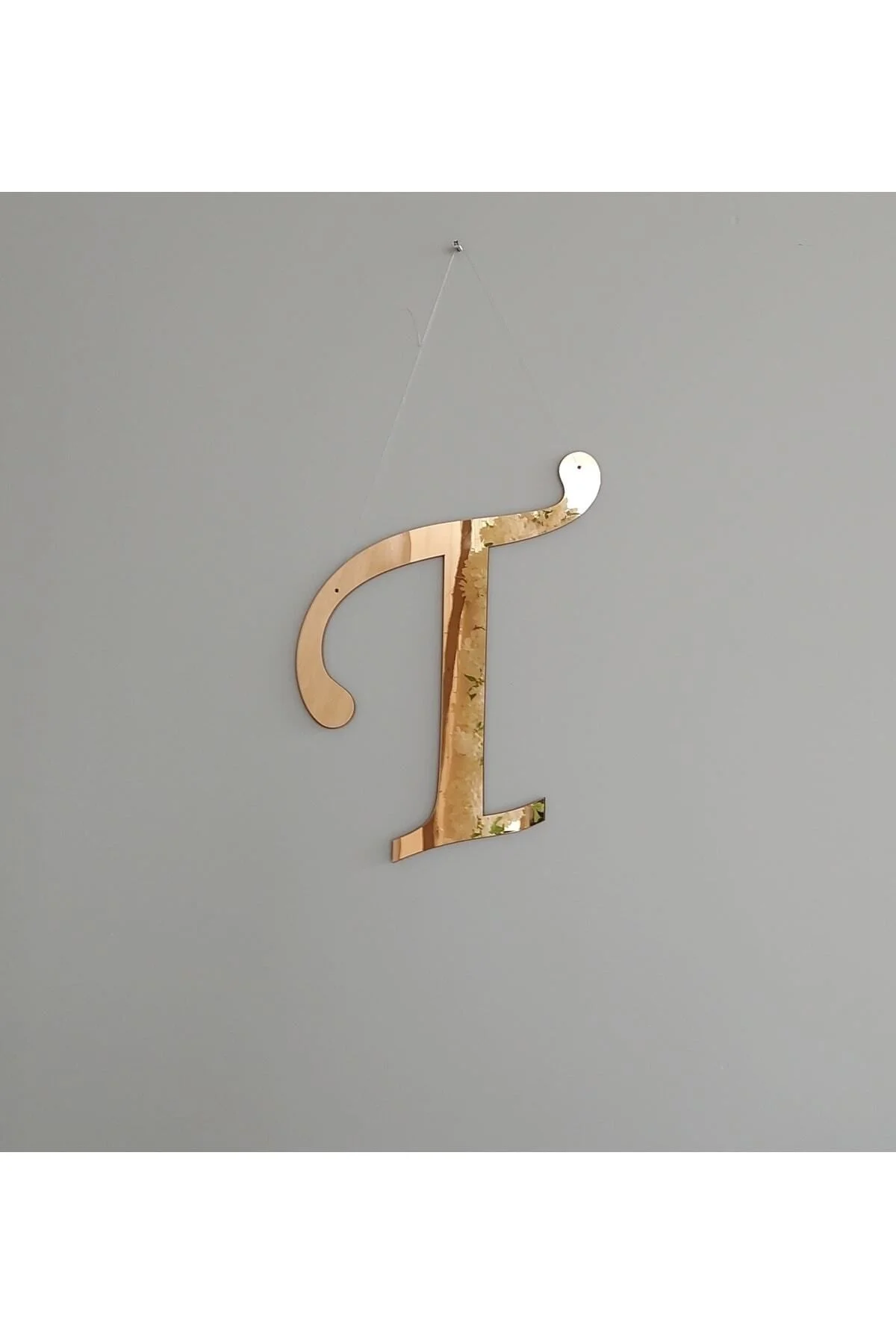 Aynalı Gold Pleksi - Yükseklik 30 Cm Harf - Seyyar Atölye Görsel 3