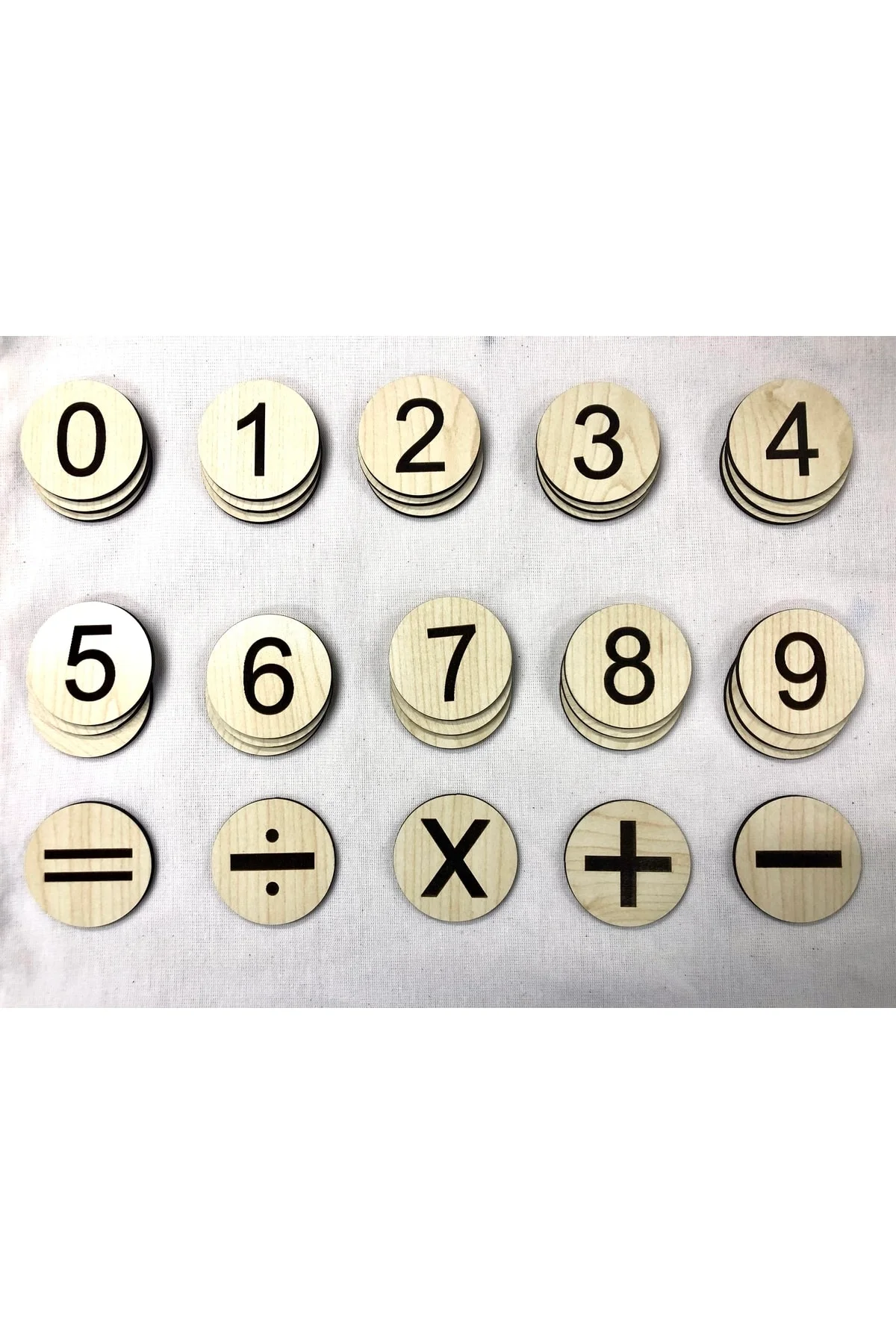 Eğitici Öğretici Matematik Işlemleri Toplama Çıkarma Bölme Çarpma 36’lı Çocuk Oyunu - Ceylin Hobi Hediyelik Görsel 2