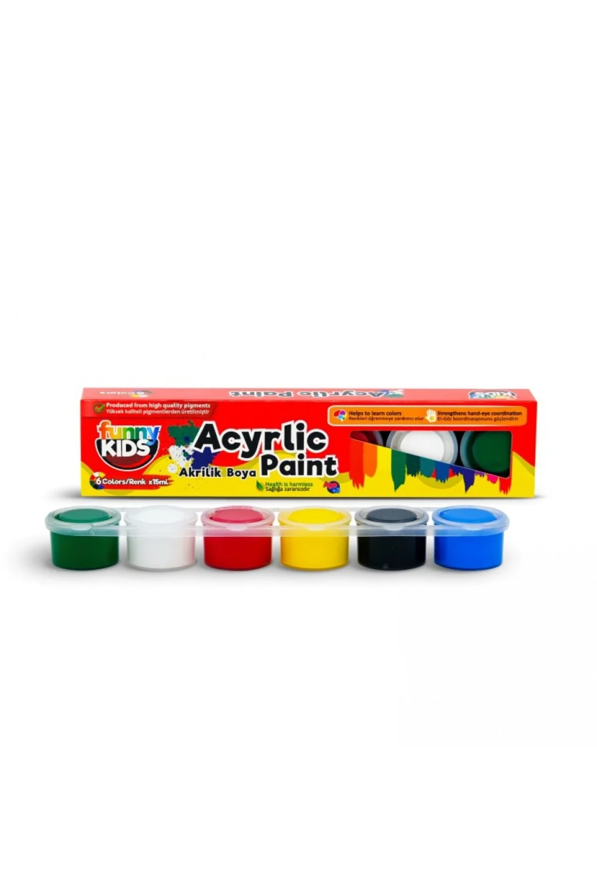 Akrilik 6x15 Sıralı Set 3100