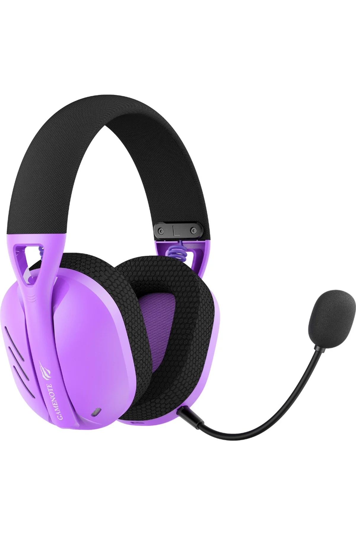 Havit Gamenote Fuxi-H3 Oyuncu Kulaklığı 7.1 - 4 Modlu (Bt, 2.4ghz, Type-C, 3.5mm) - Mor - Havit Görsel 6