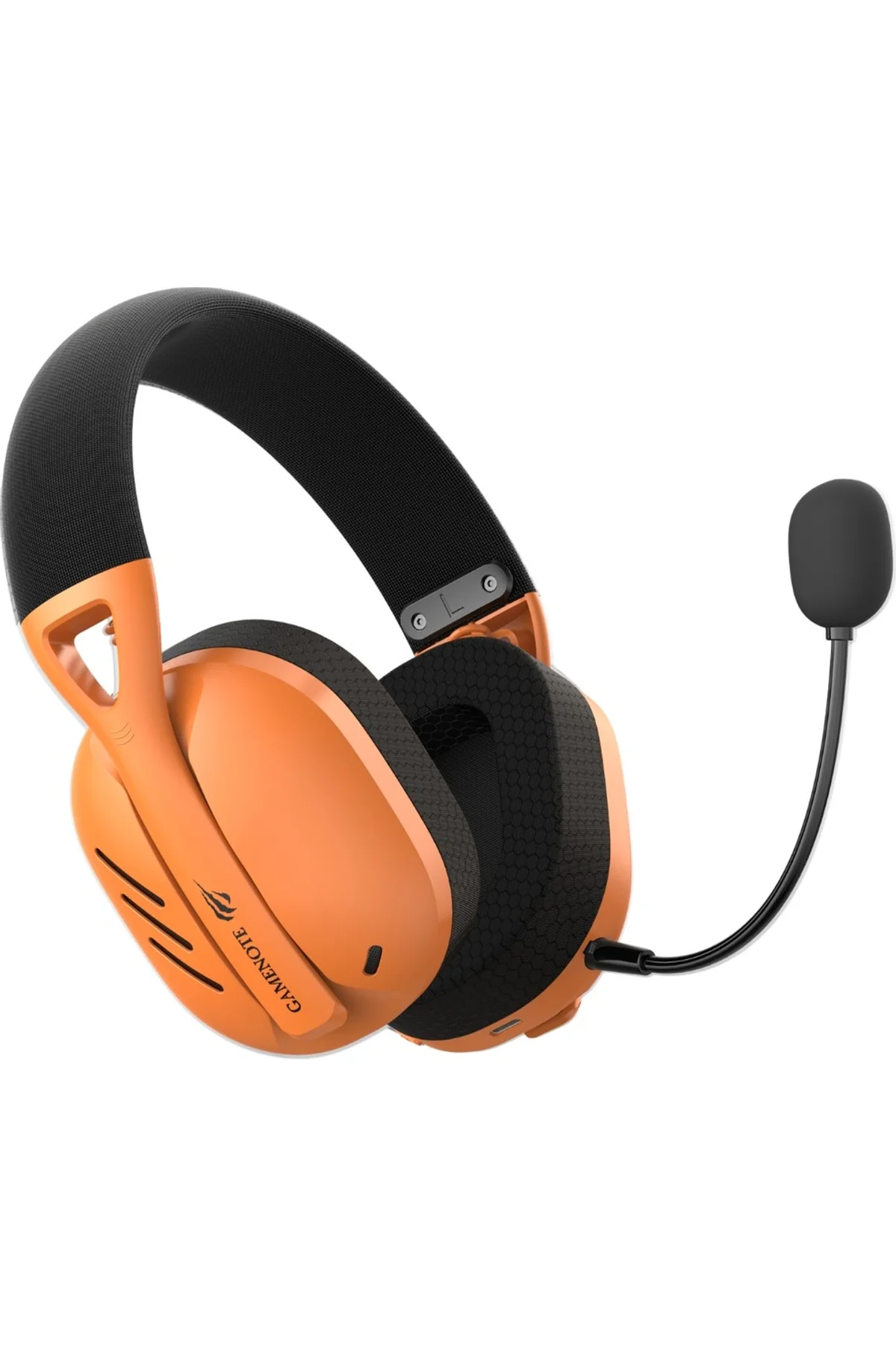 Havit Gamenote Fuxi-H3 Oyuncu Kulaklığı 7.1 - 4 Modlu (Bt, 2.4ghz, Type-C, 3.5mm) - Turuncu - Havit Görsel 3