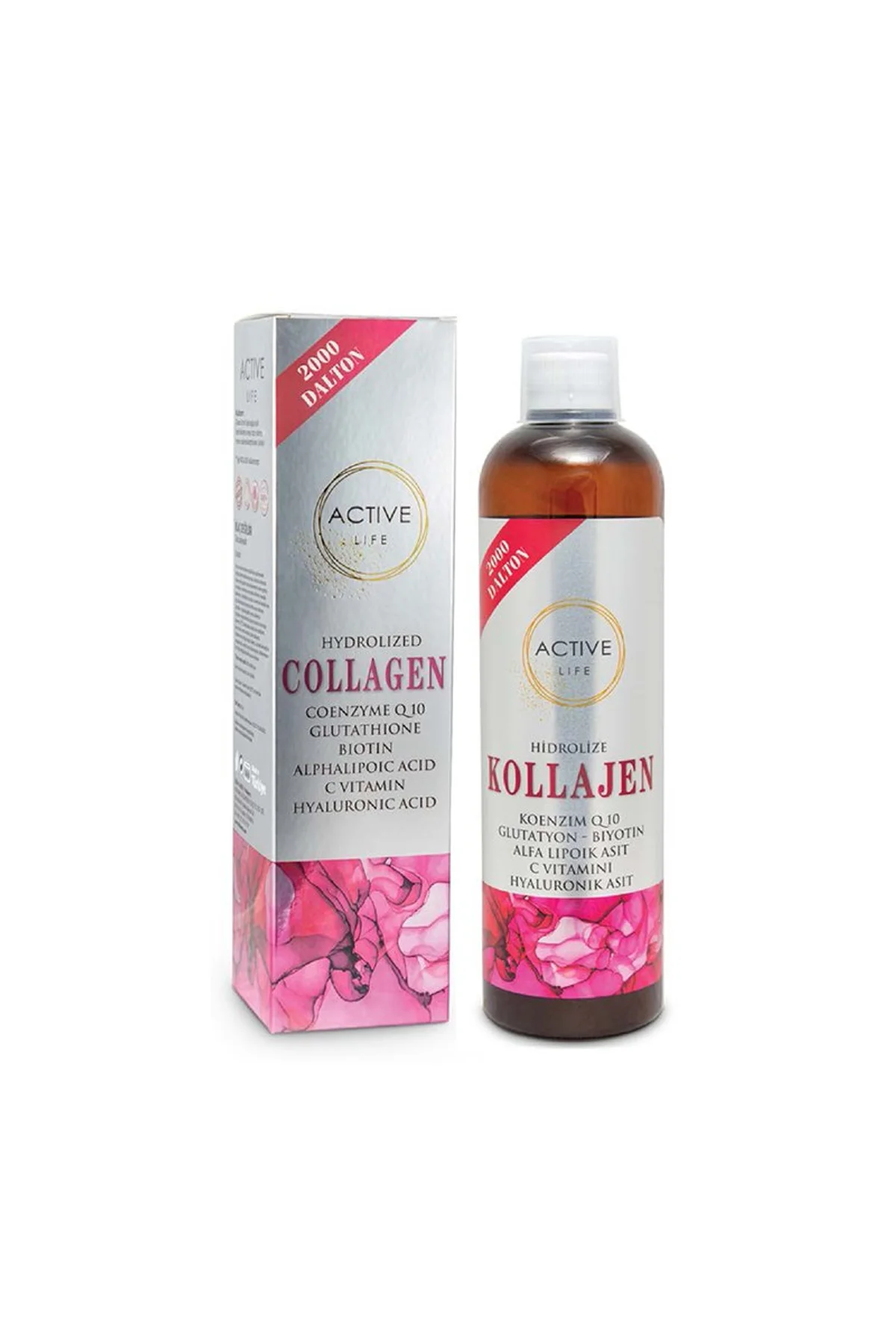 Active Life Kollagen İçeren Sıvı Takviye Edici Gıda 600 ml