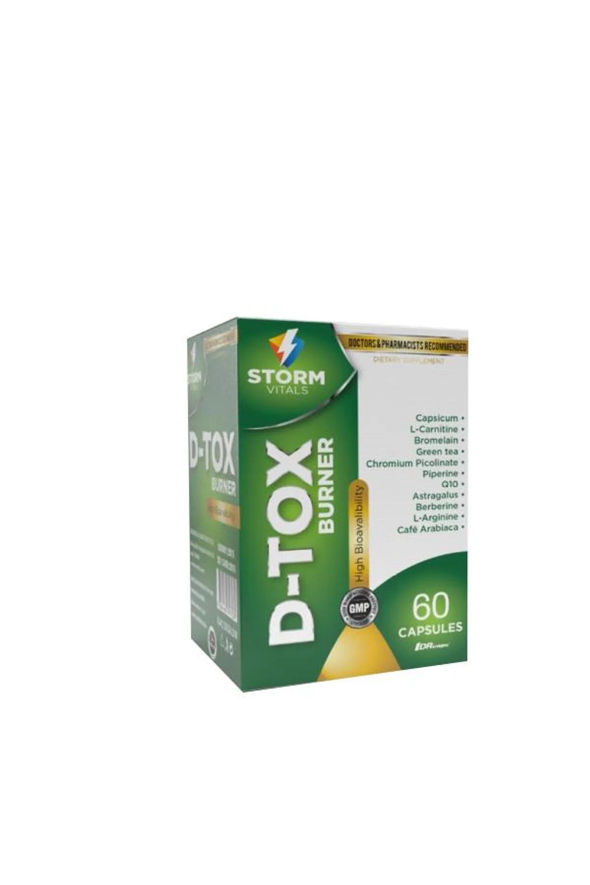 Storm Vitals D-Tox Complex 60 Kapsül