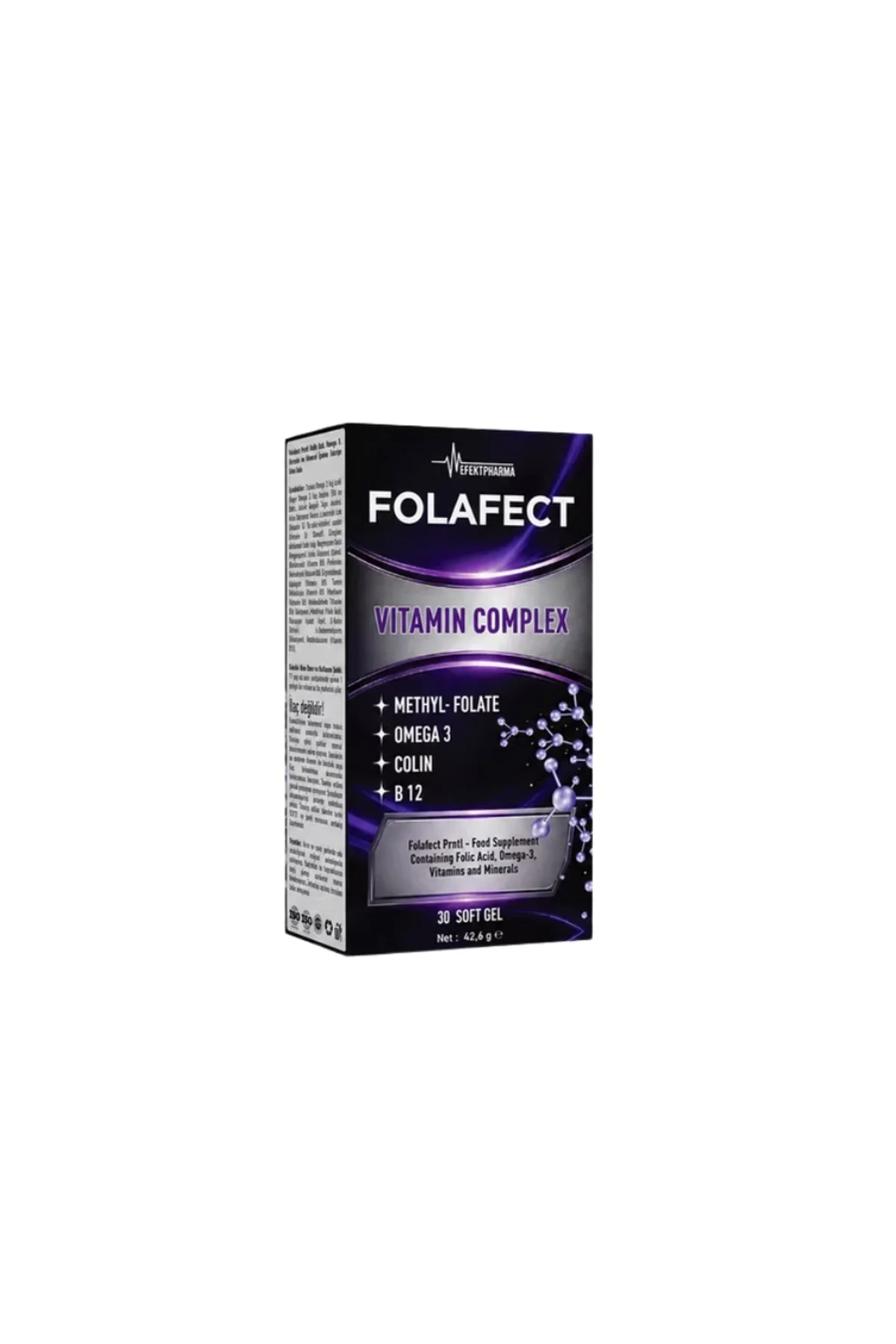 Folafect Vitamin Complex 30 Soft Gel Kapsül