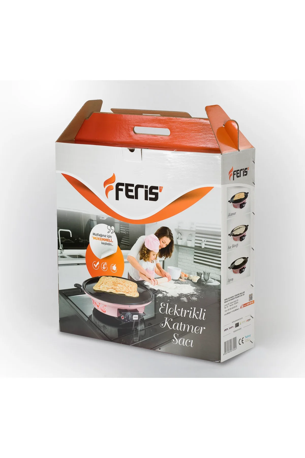 Feris Elektrikli Katmer Sacı Pudra - FERİS Görsel 6