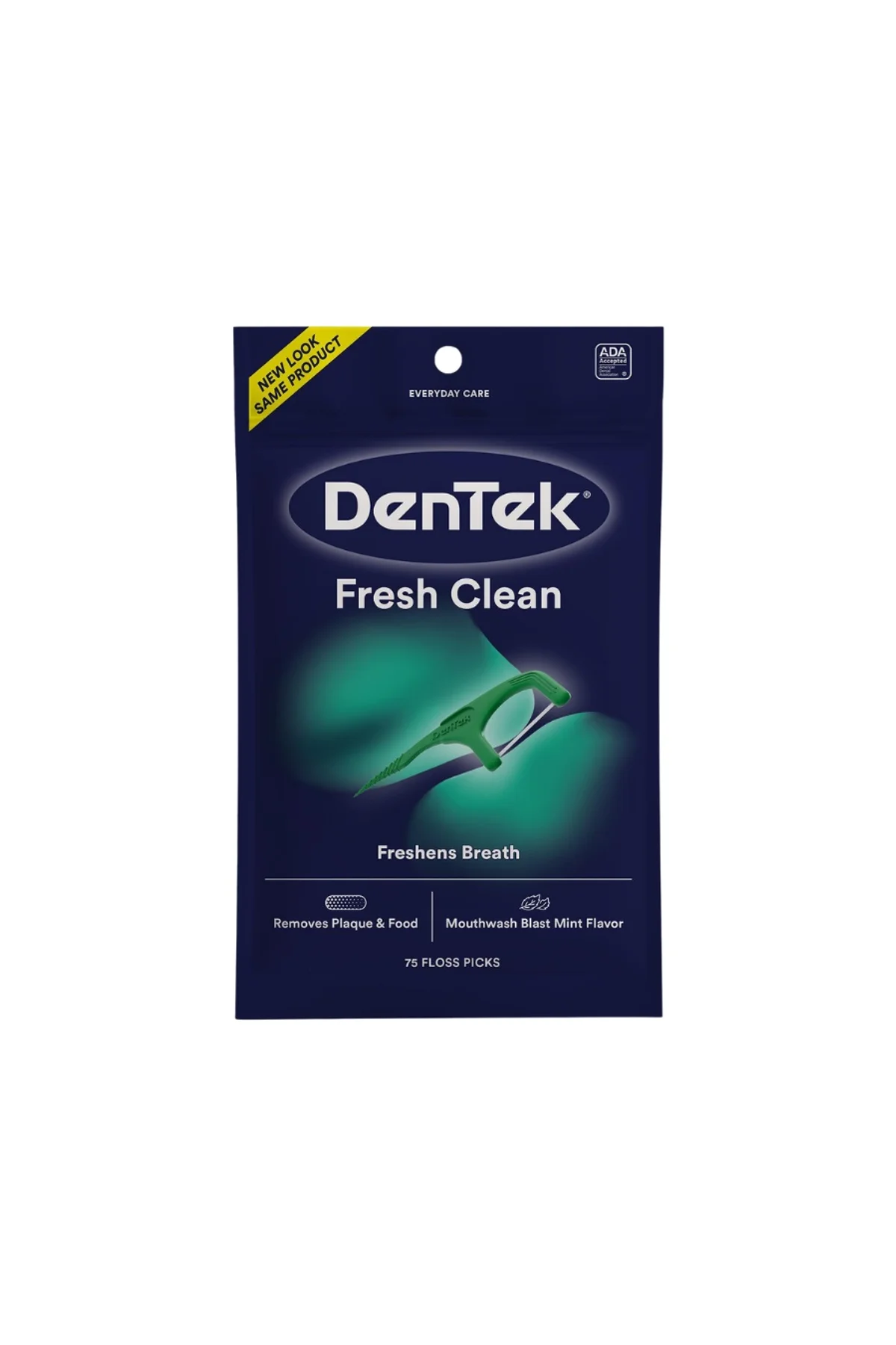 DenTek Fresh Clean - Taze Temiz Diş İpi, Ekstra Sıkı Dişler İçin 75li