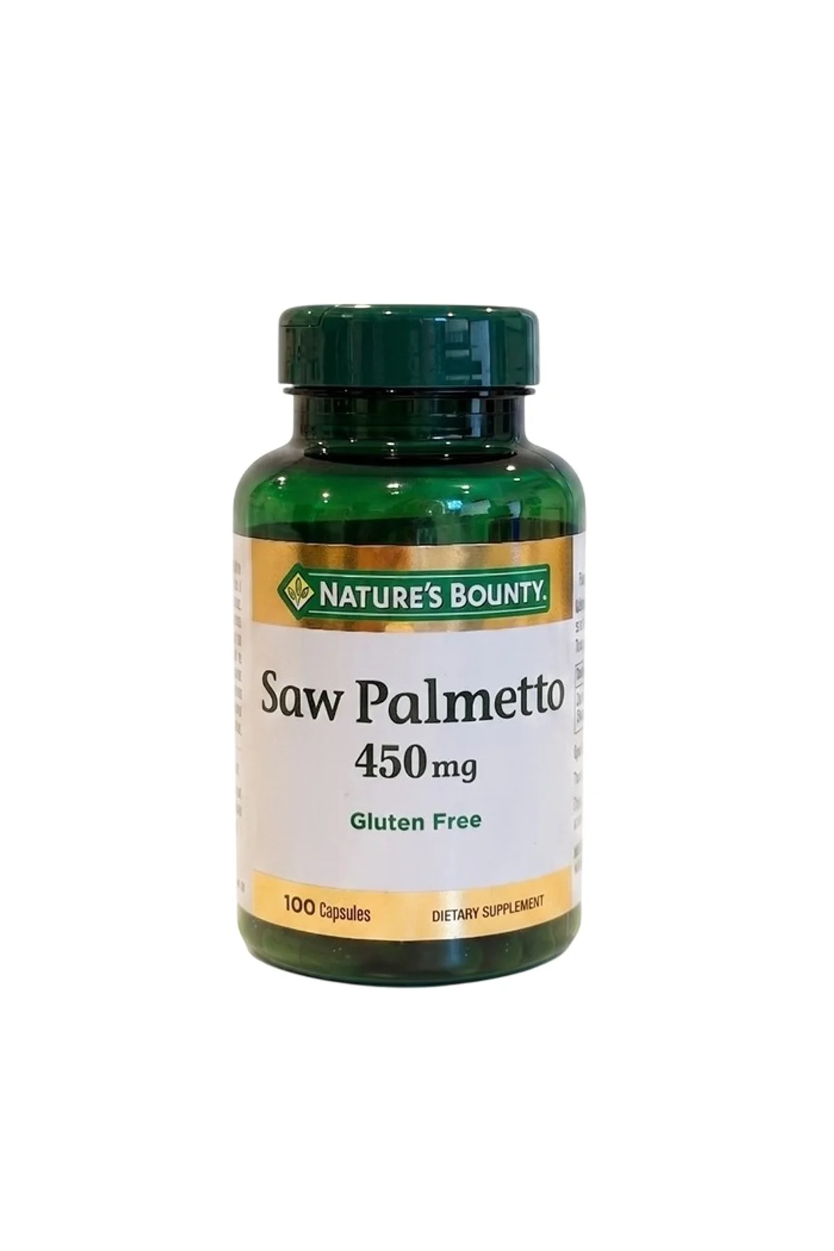 Nature's Bounty Saw Palmetto 450 mg 100 Kapsül